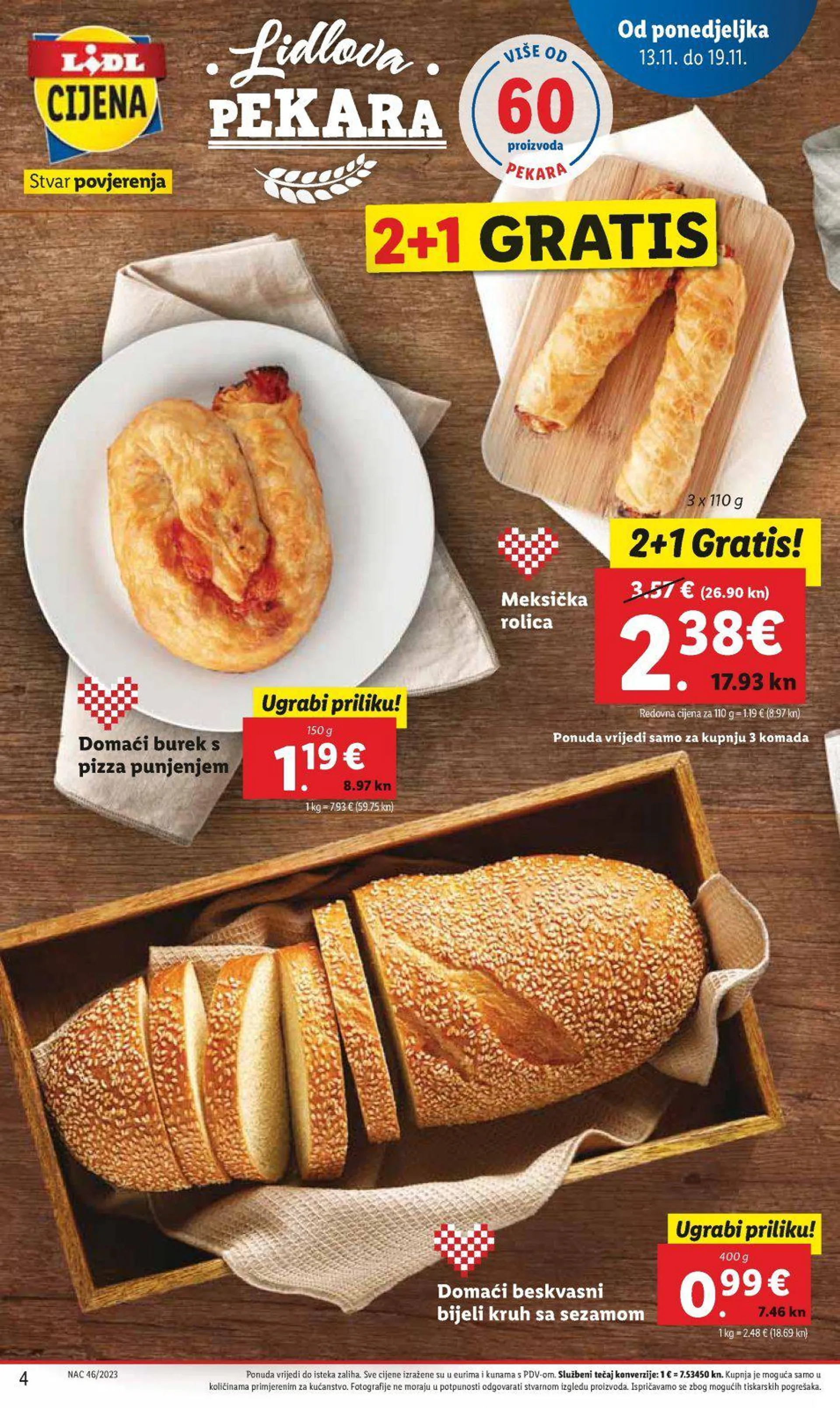 Katalog Lidl katalog do 19.11.2023 od 9. studenoga do 19. studenoga 2023. - Pregled Stranica 4