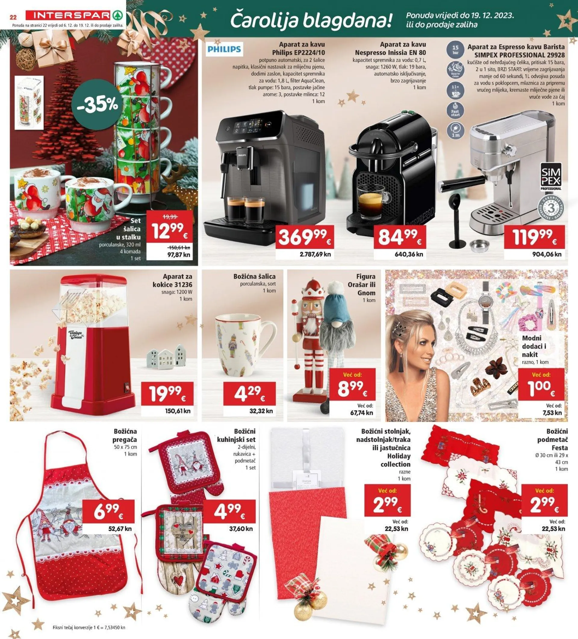 Katalog Interspar katalog do 12.12.2023 od 6. prosinca do 12. prosinca 2023. - Pregled Stranica 22