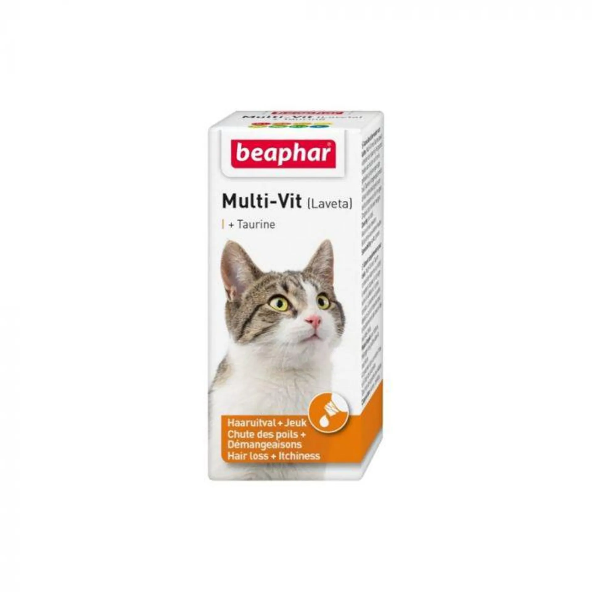 Beaphar Multi-Vit za mačke, 20 ml