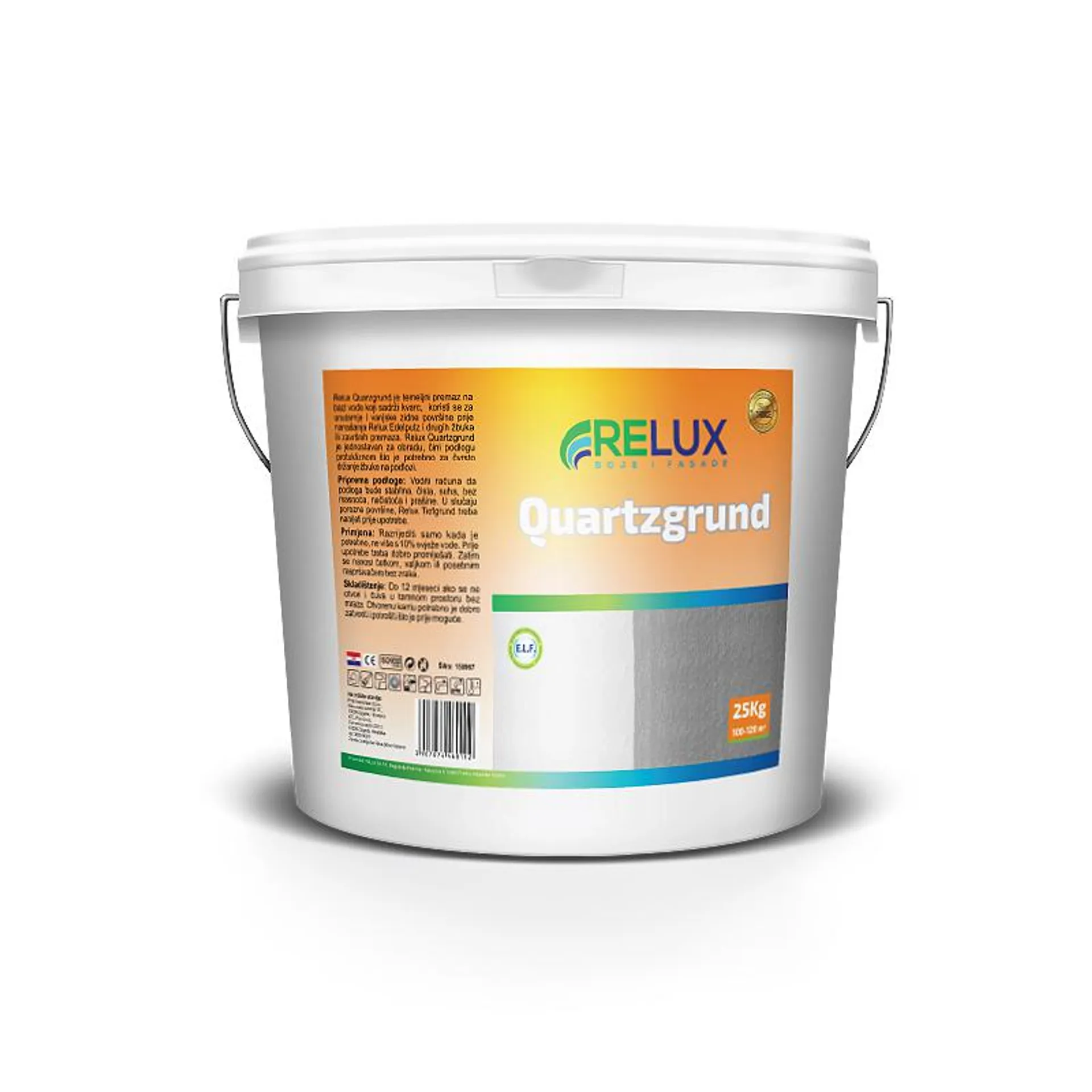 Temeljni premaz za žbuke s kvarcom Quarzgrund Relux 25 kg