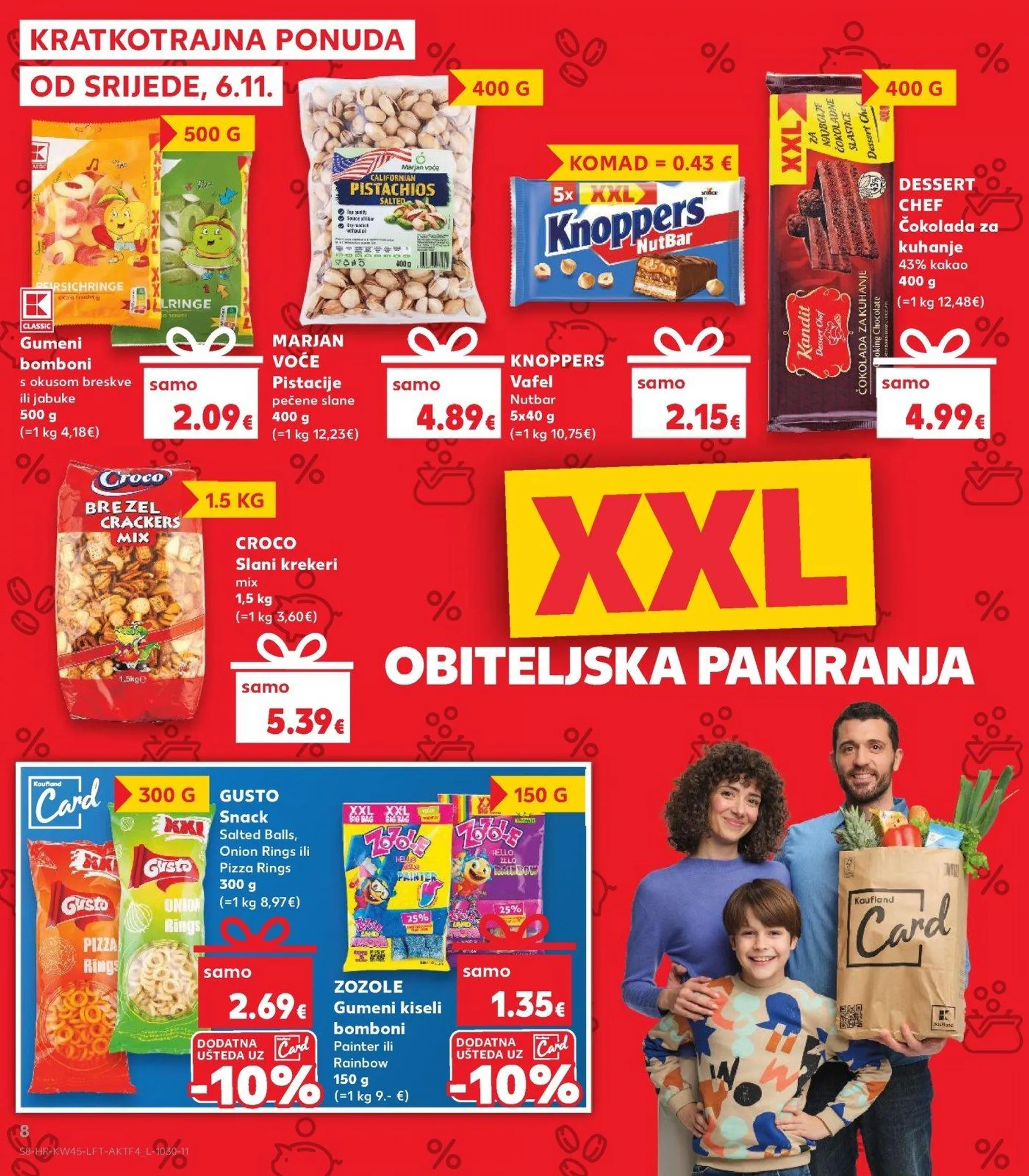 Katalog Kaufland katalog do 12.11.2024 od 6. studenoga do 12. studenoga 2024. - Pregled Stranica 8