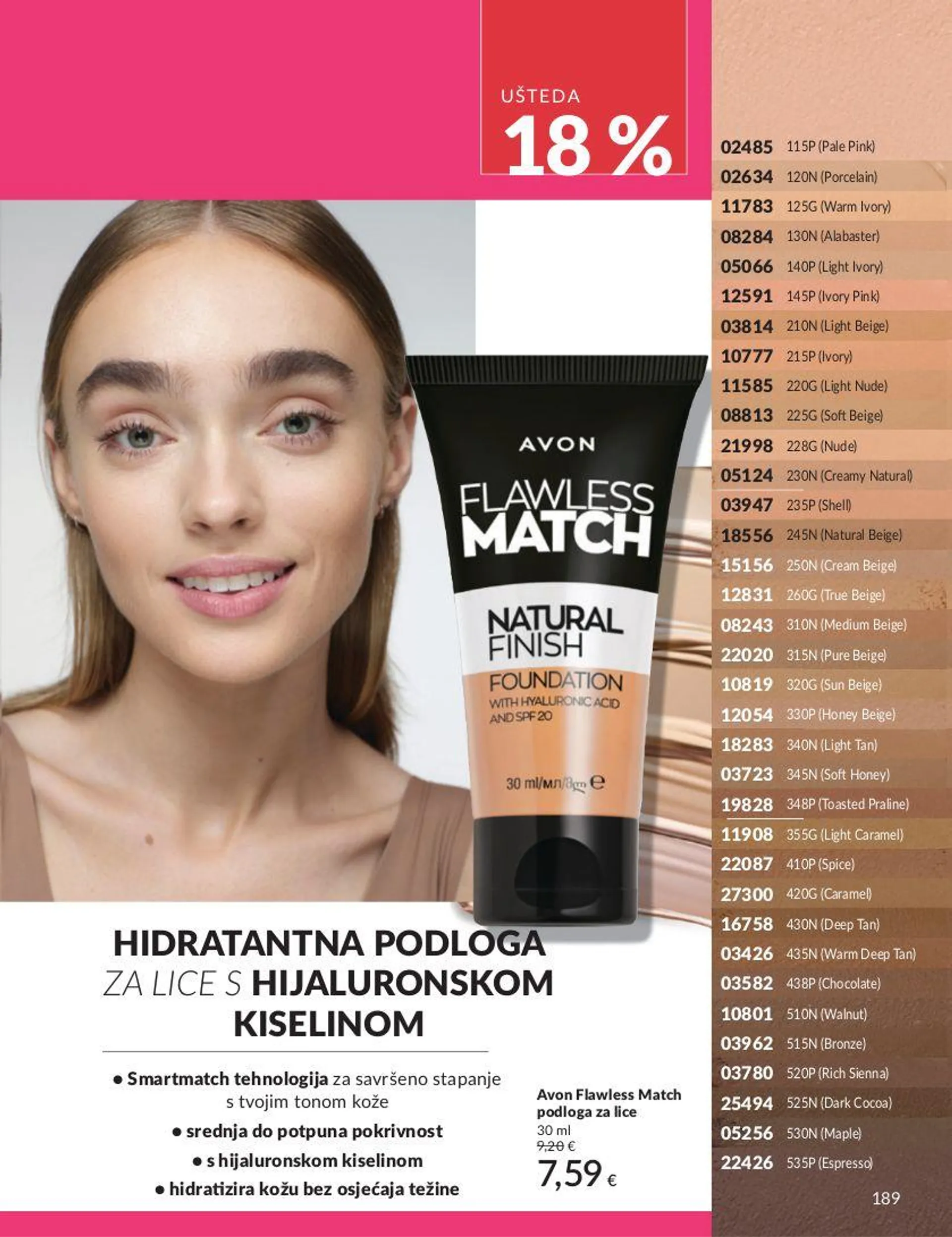 Katalog Avon od 3. siječnja do 17. siječnja 2025. - Pregled Stranica 189