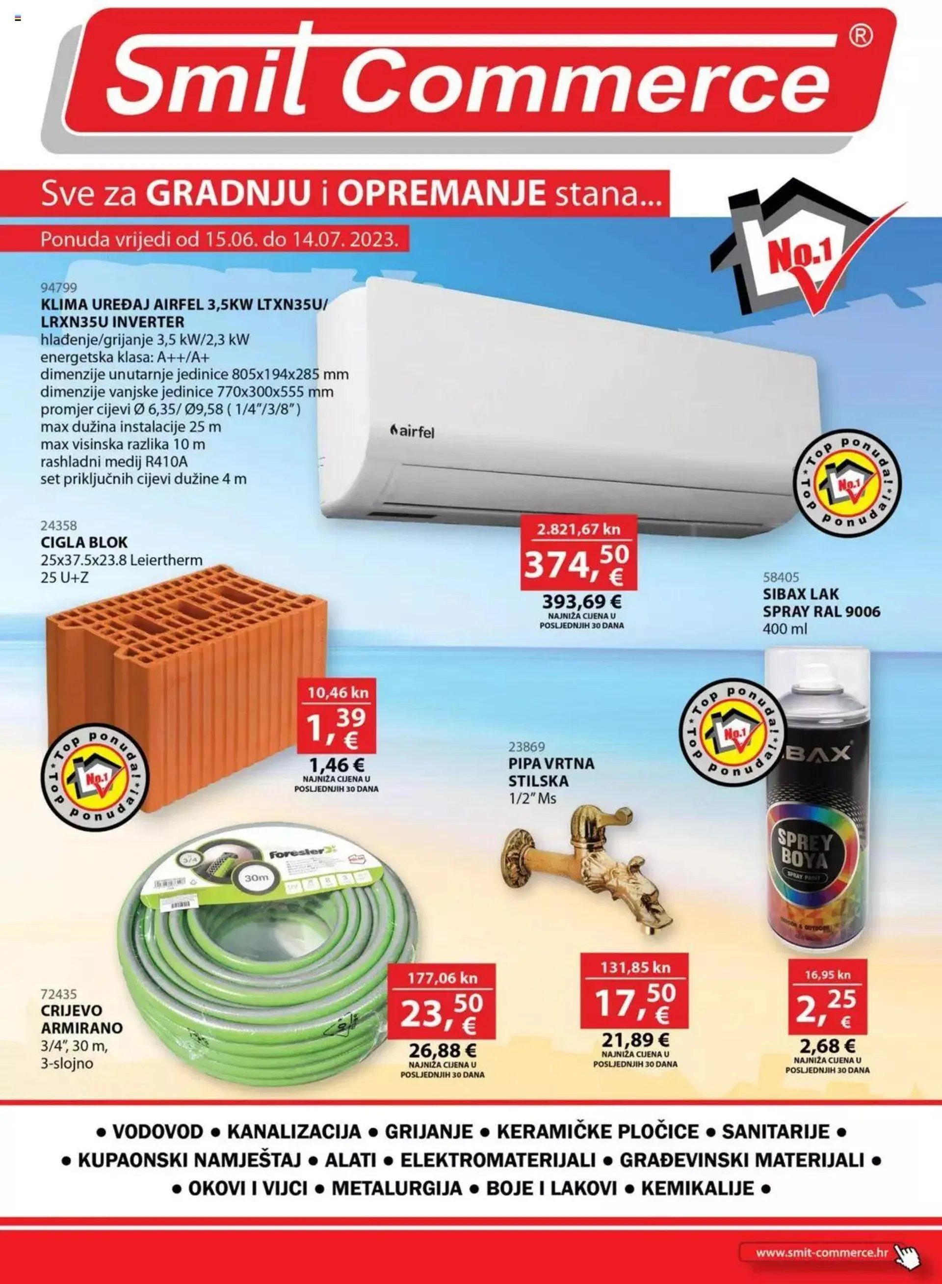 Katalog Katalog Smit Commerce od 15. lipnja do 14. srpnja 2023. - Pregled Stranica 1