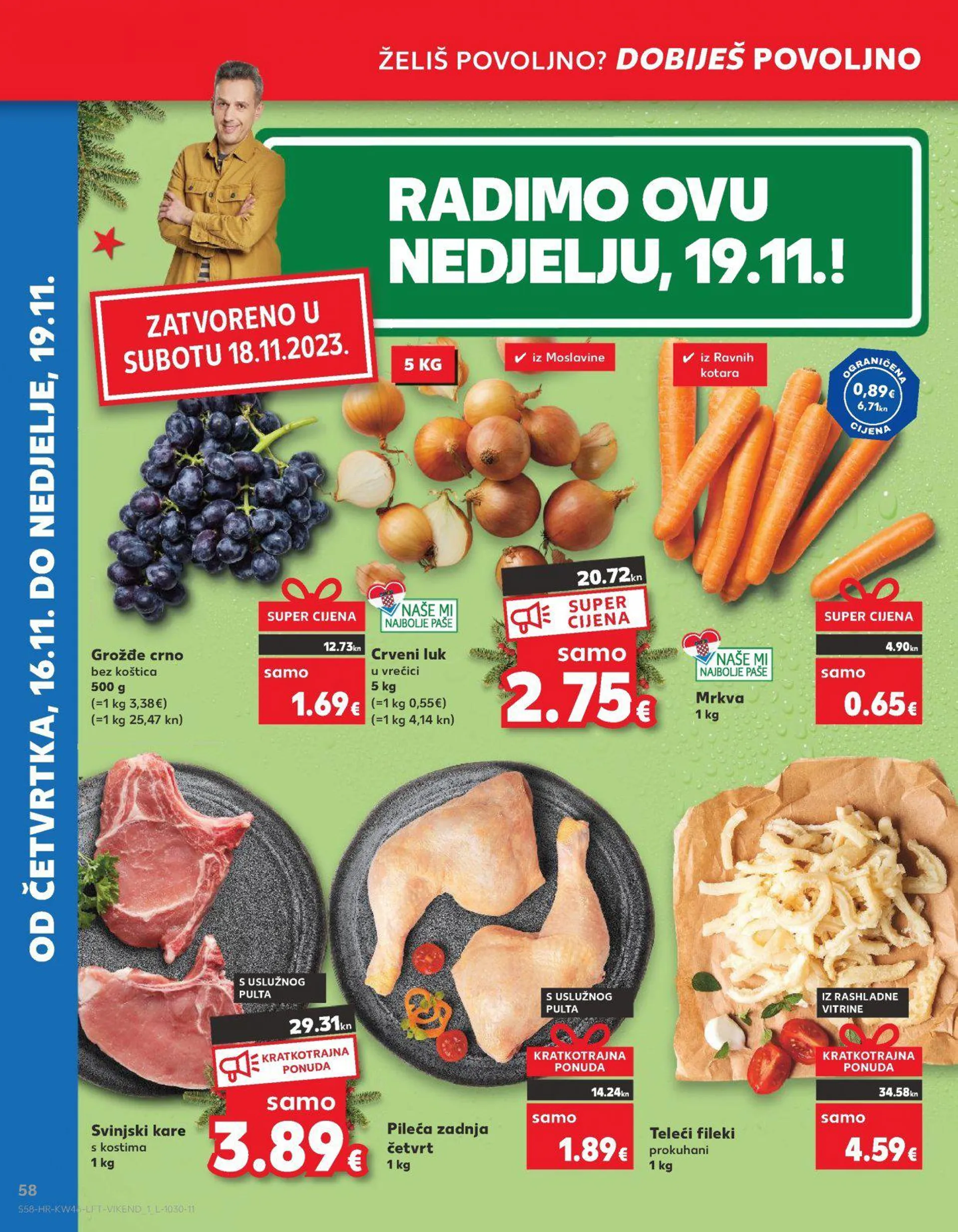 Katalog Kaufland katalog do 21.11.2023 od 15. studenoga do 21. studenoga 2023. - Pregled Stranica 58