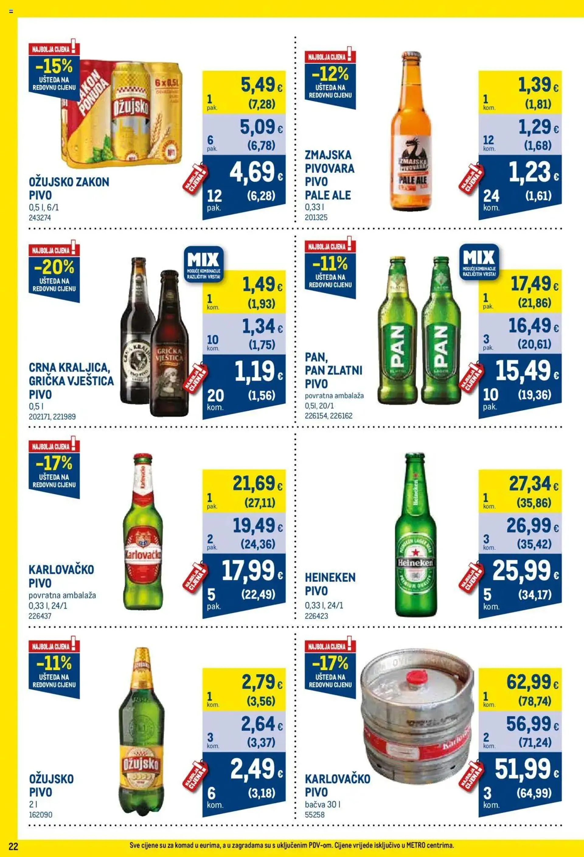 Katalog Metro - Profi cijena od 1. listopada do 31. listopada 2024. - Pregled Stranica 22