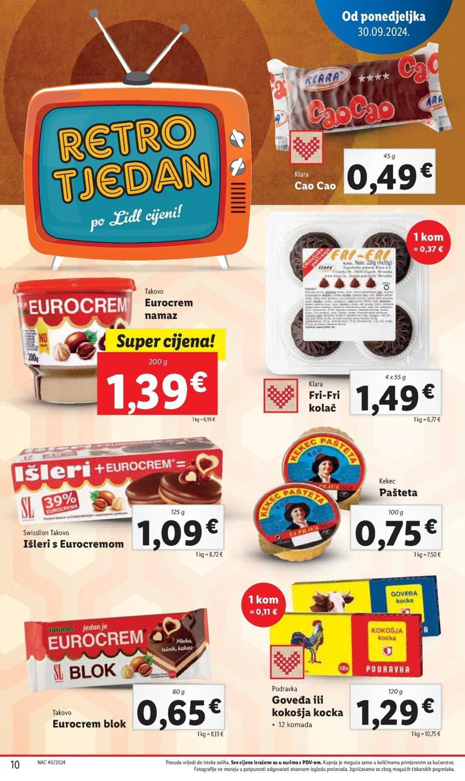 Katalog Lidl katalog do 06.10.2024 od 27. rujna do 6. listopada 2024. - Pregled Stranica 10