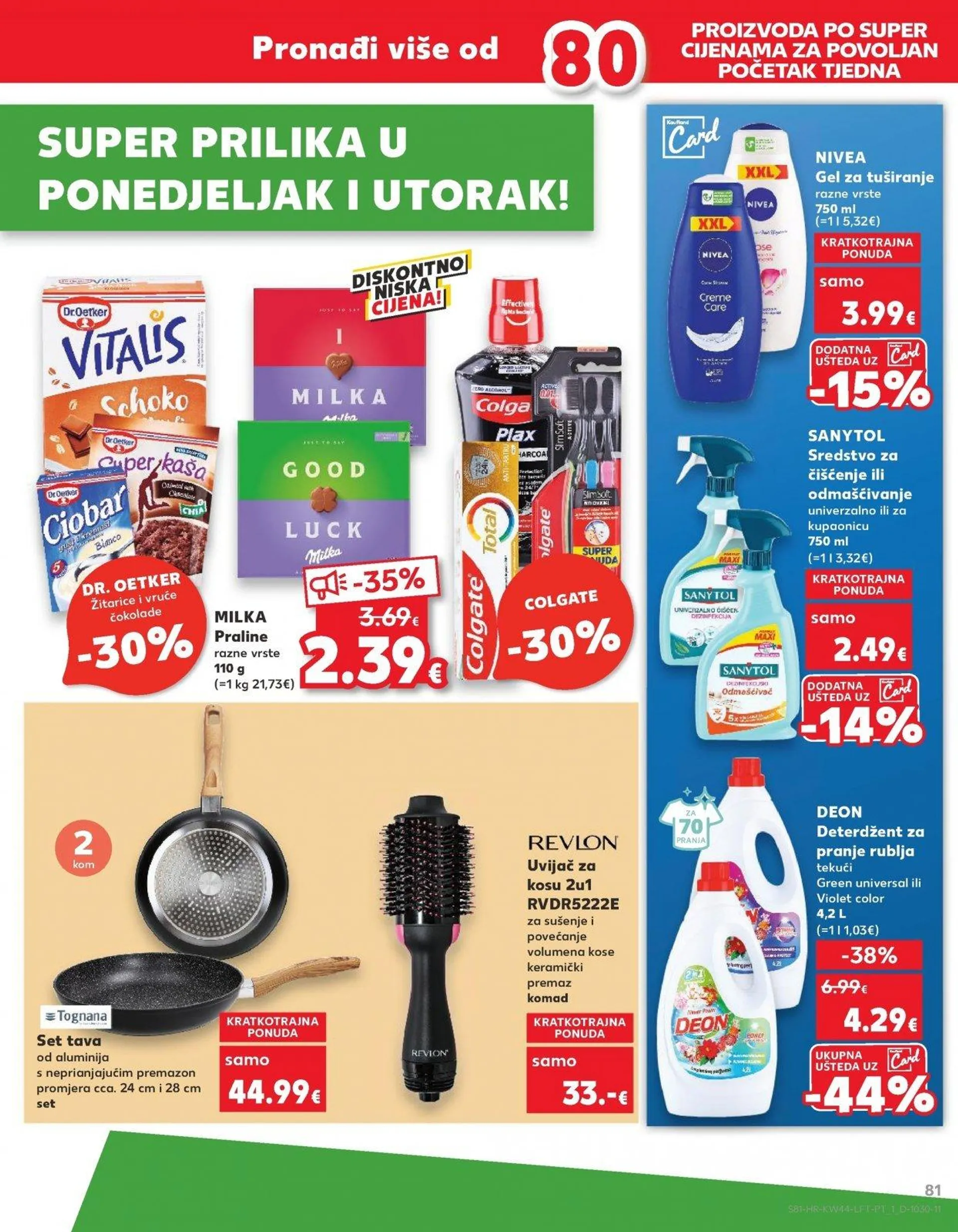 Katalog Kaufland katalog do 05.11.2024 od 30. listopada do 5. studenoga 2024. - Pregled Stranica 81