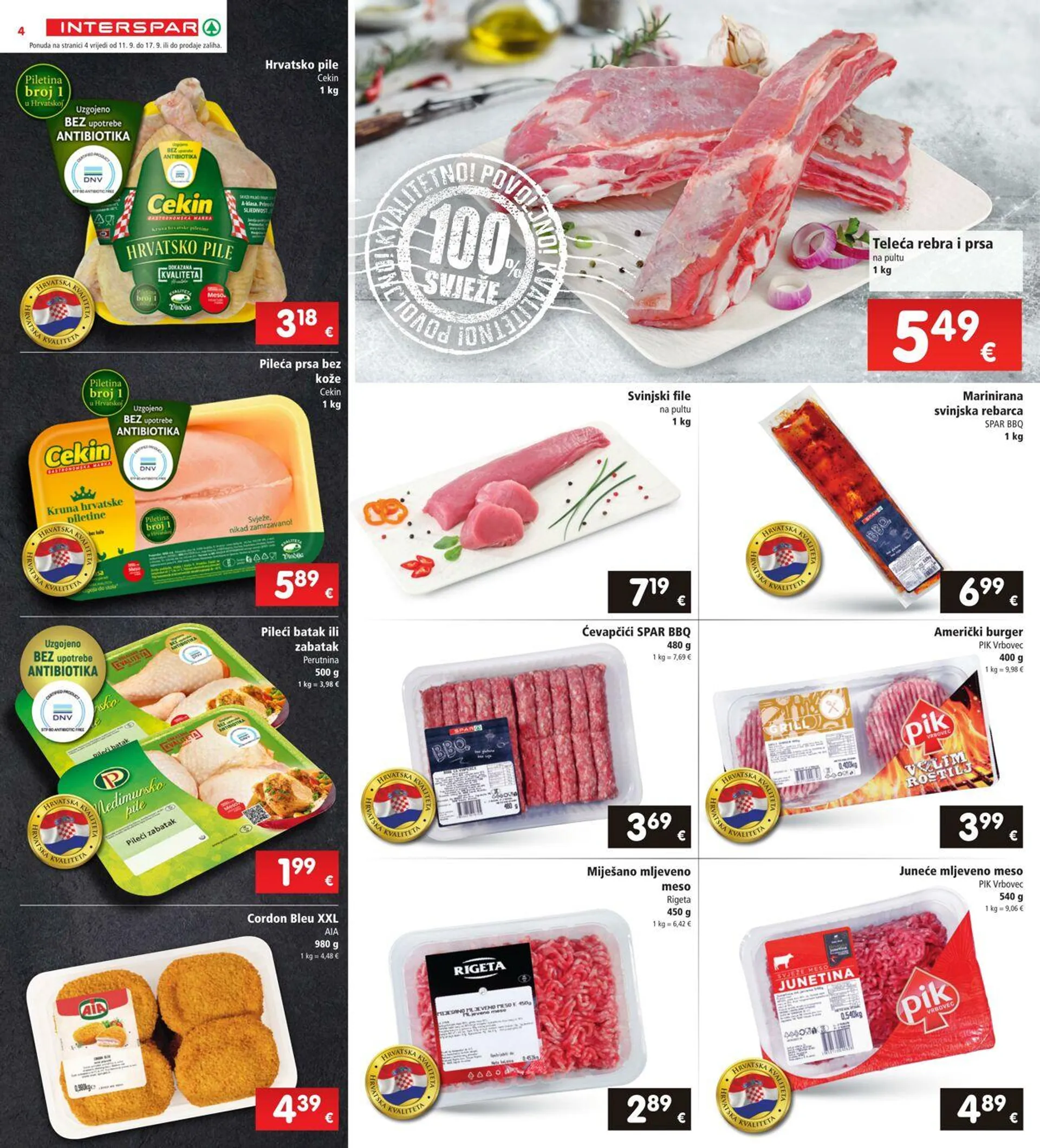 Katalog Spar od 11. rujna do 18. rujna 2024. - Pregled Stranica 4