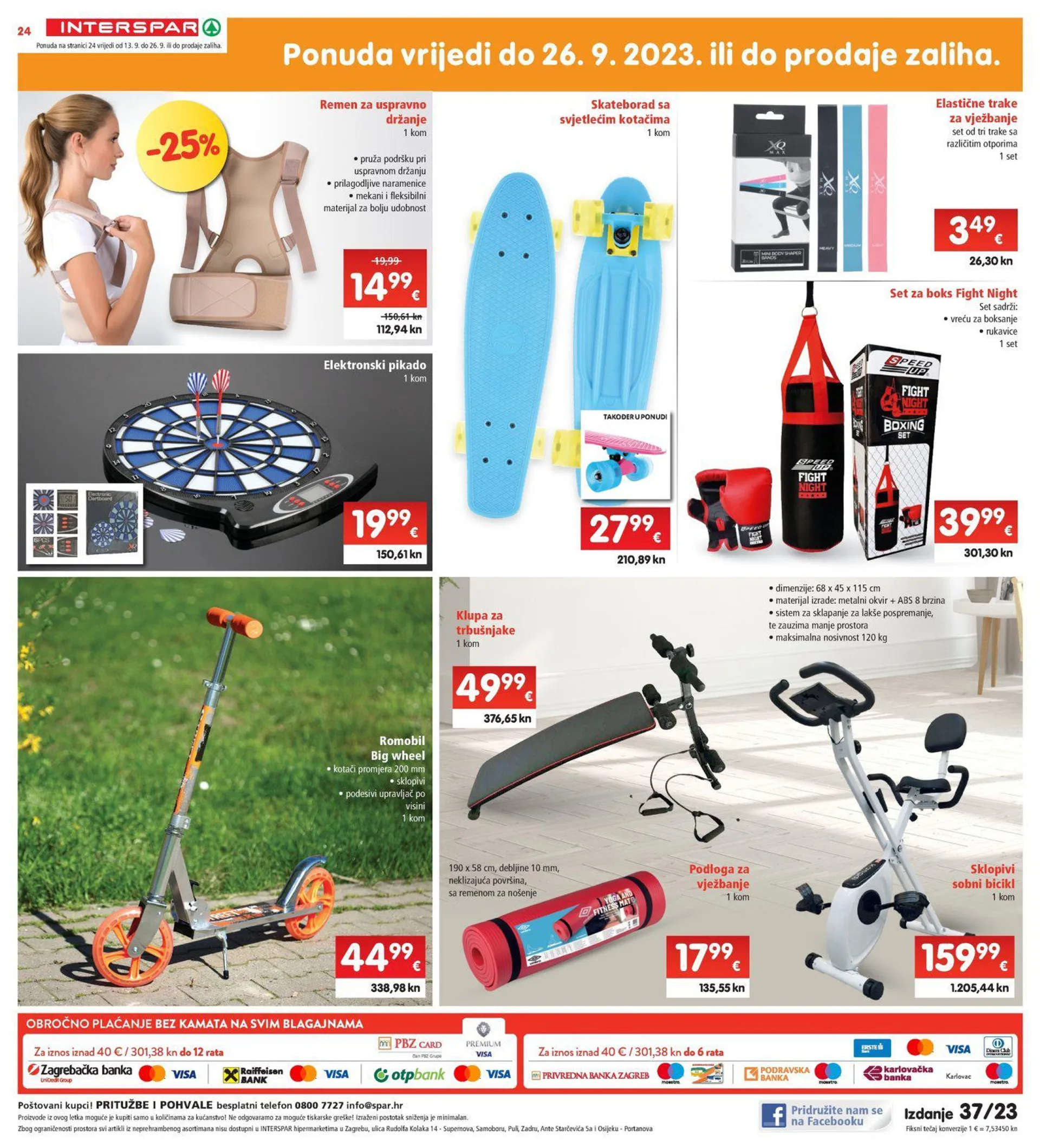 Katalog Interspar katalog do 19.09.2023 od 13. rujna do 19. rujna 2023. - Pregled Stranica 24