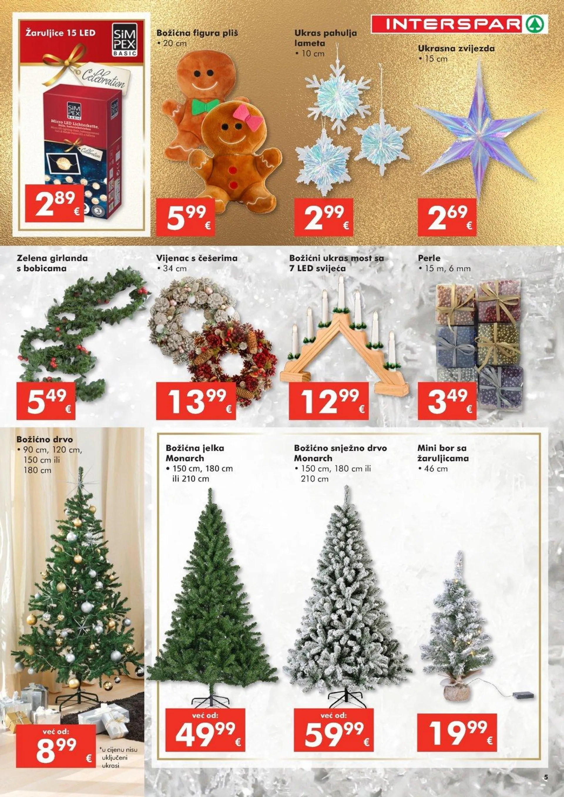 Katalog Interspar katalog do 07.01.2025 od 29. studenoga do 7. siječnja 2025. - Pregled Stranica 5