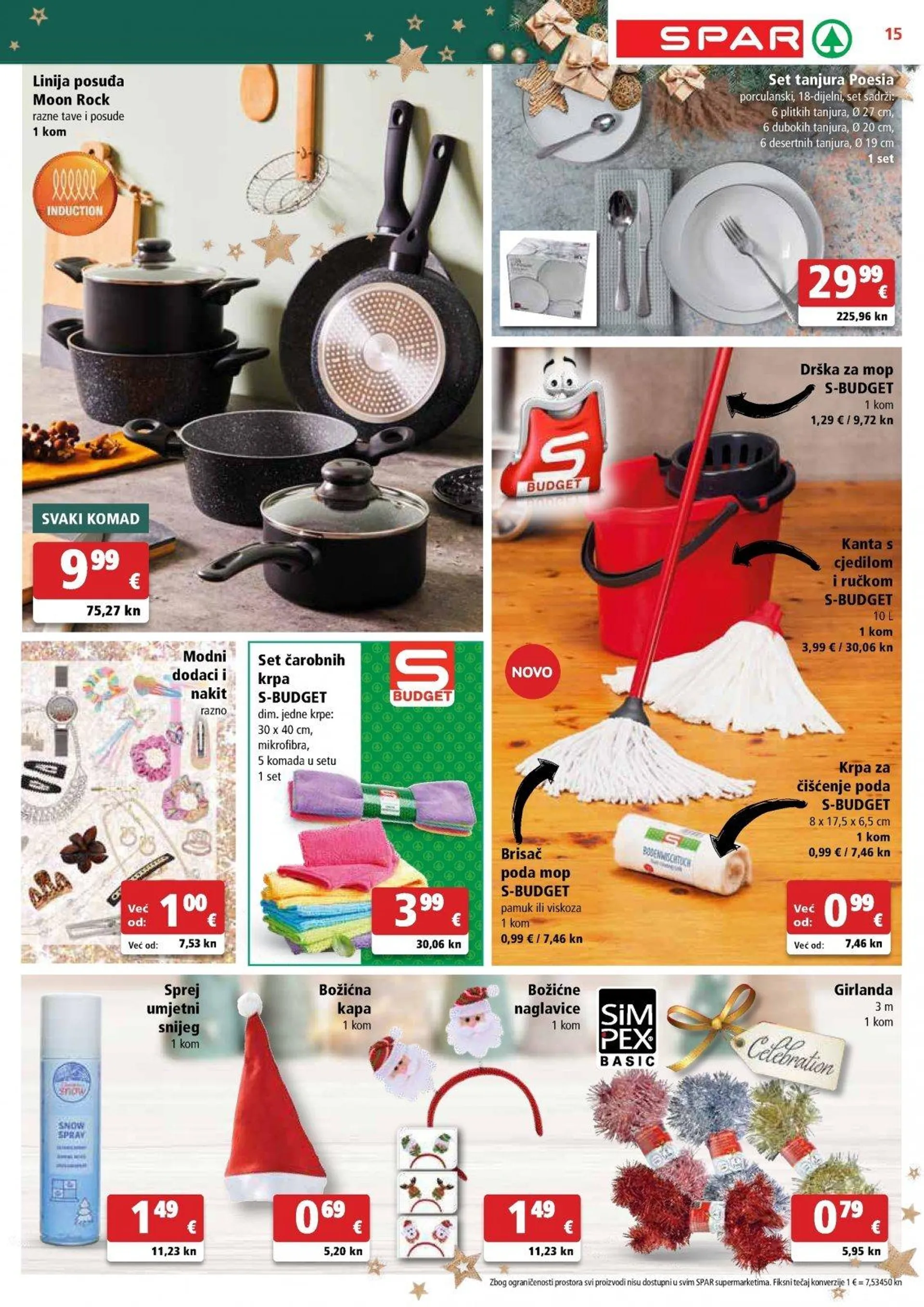 Katalog Spar katalog do 12.12.2023 od 6. prosinca do 12. prosinca 2023. - Pregled Stranica 15