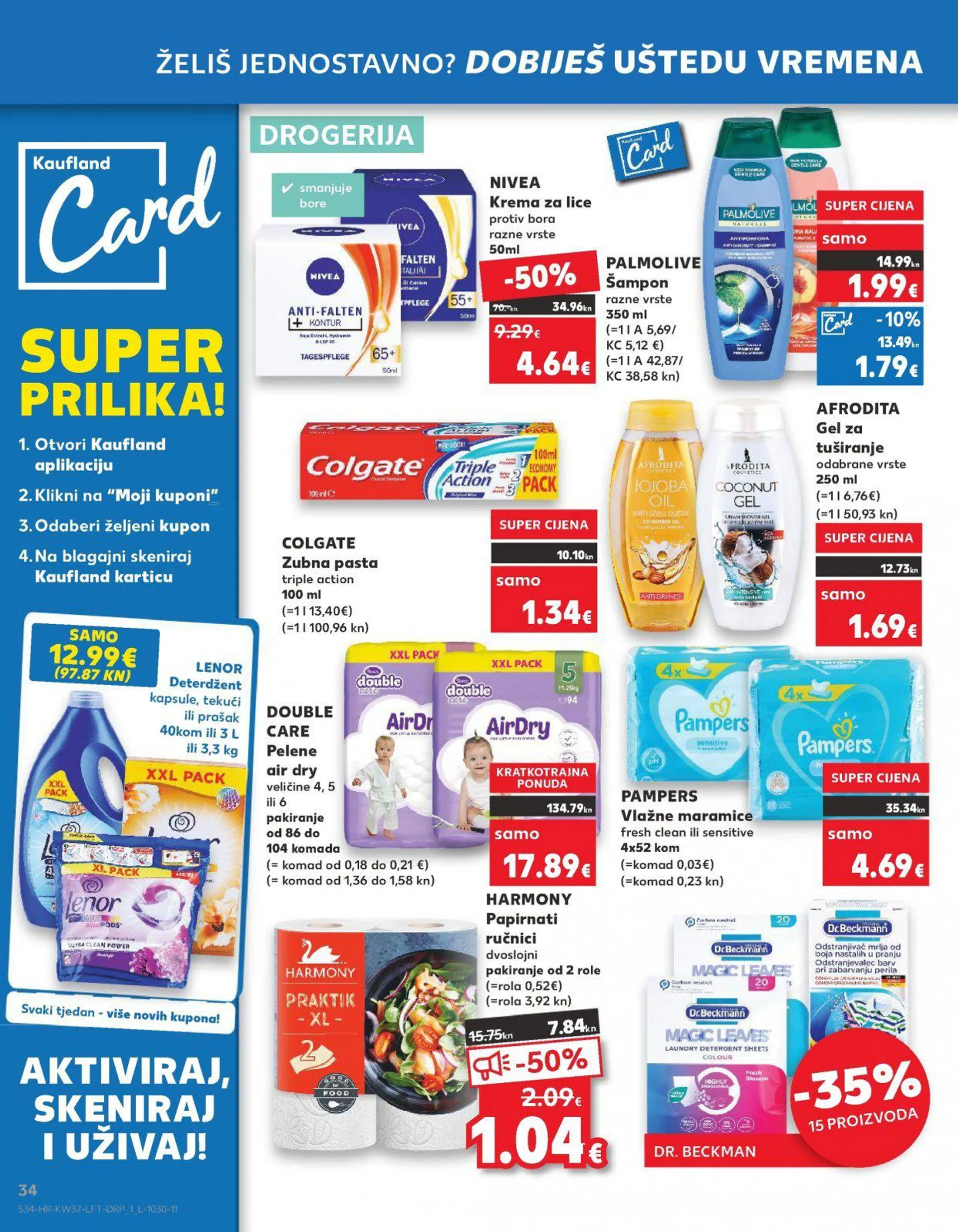 Katalog Kaufland katalog do 19.09.2023 od 13. rujna do 19. rujna 2023. - Pregled Stranica 34