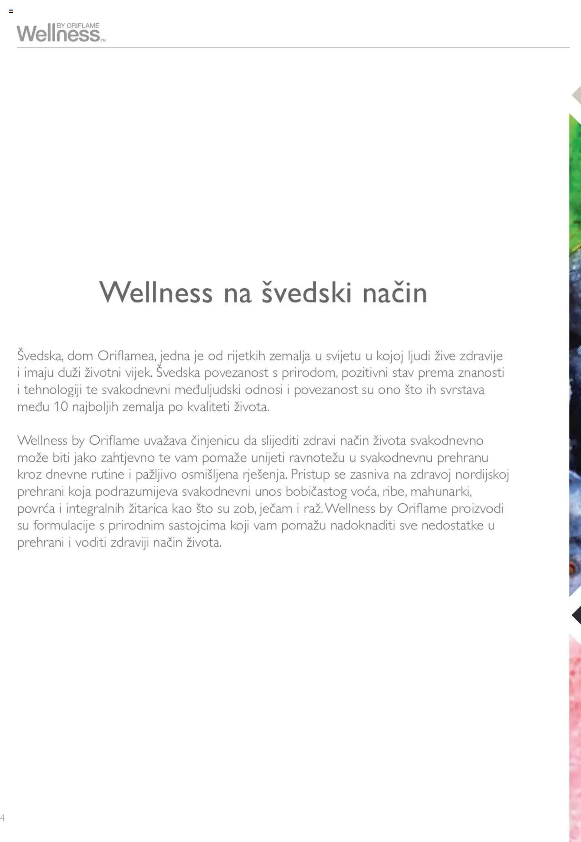 Katalog Oriflame katalog - Vodič Wellness proizvoda od 11. veljače do 31. prosinca 2024. - Pregled Stranica 4