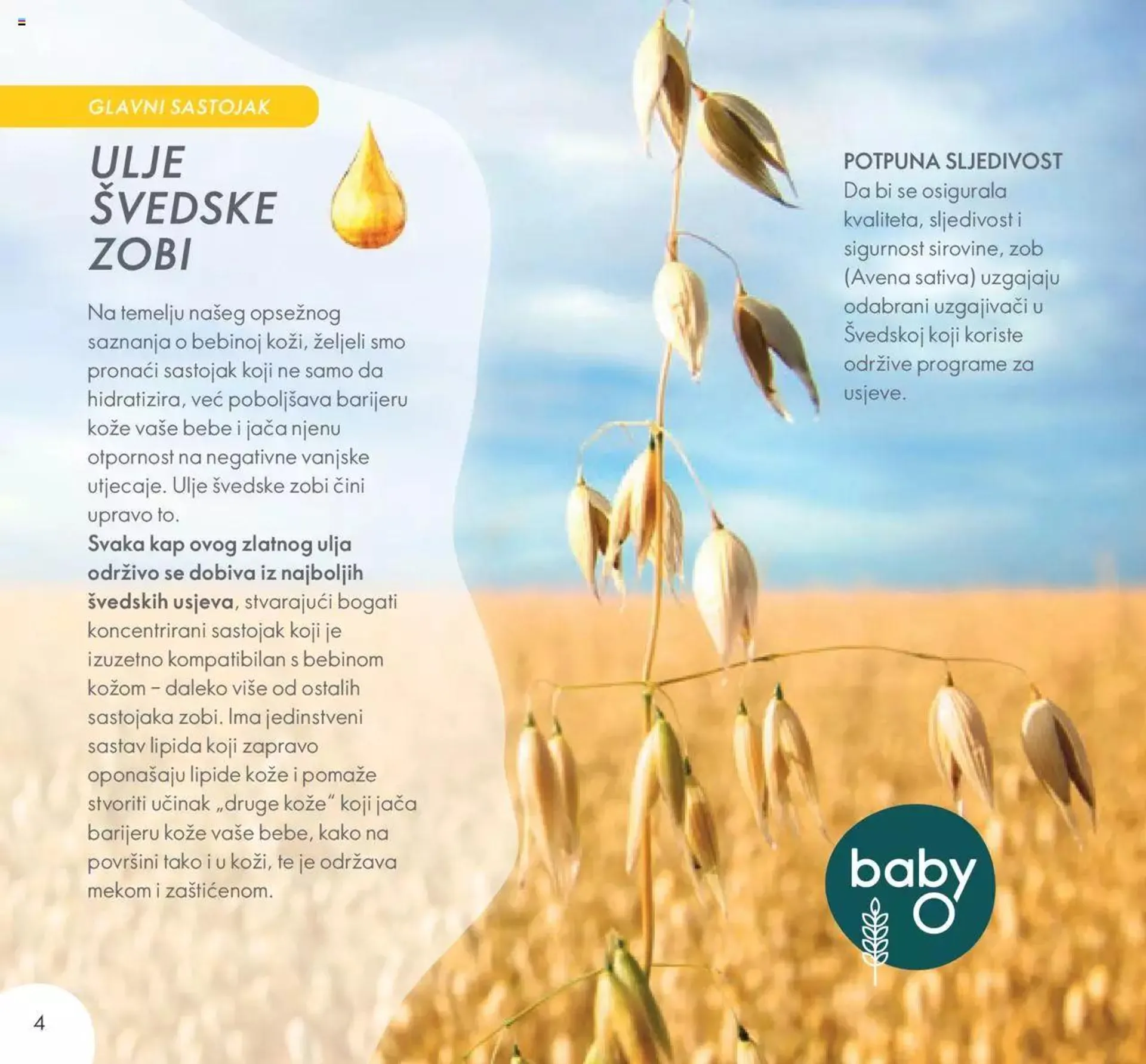 Katalog Oriflame katalog - Baby O od 11. veljače do 31. prosinca 2023. - Pregled Stranica 4