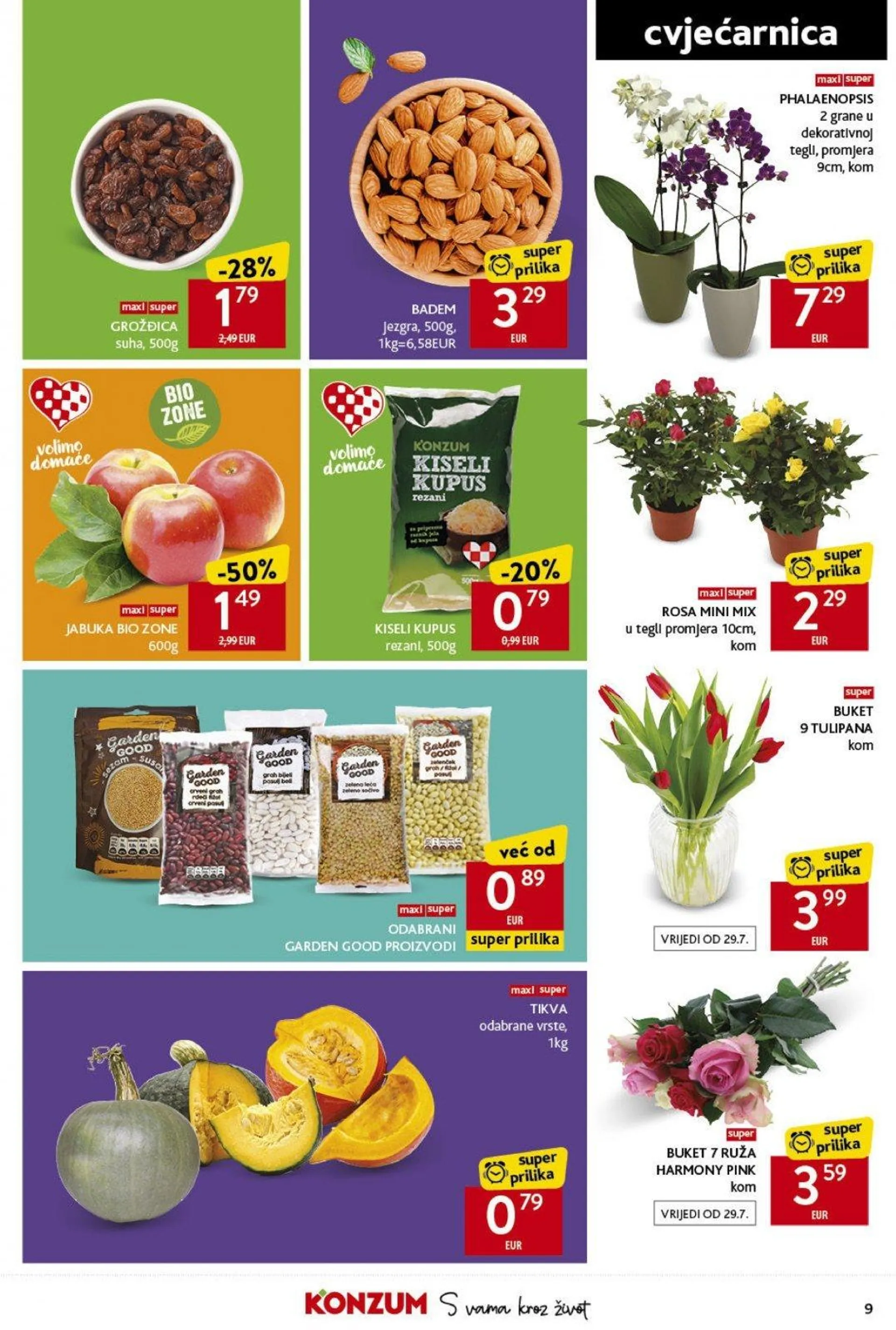 Katalog Konzum katalog do 02.10.2024 od 26. rujna do 2. listopada 2024. - Pregled Stranica 9