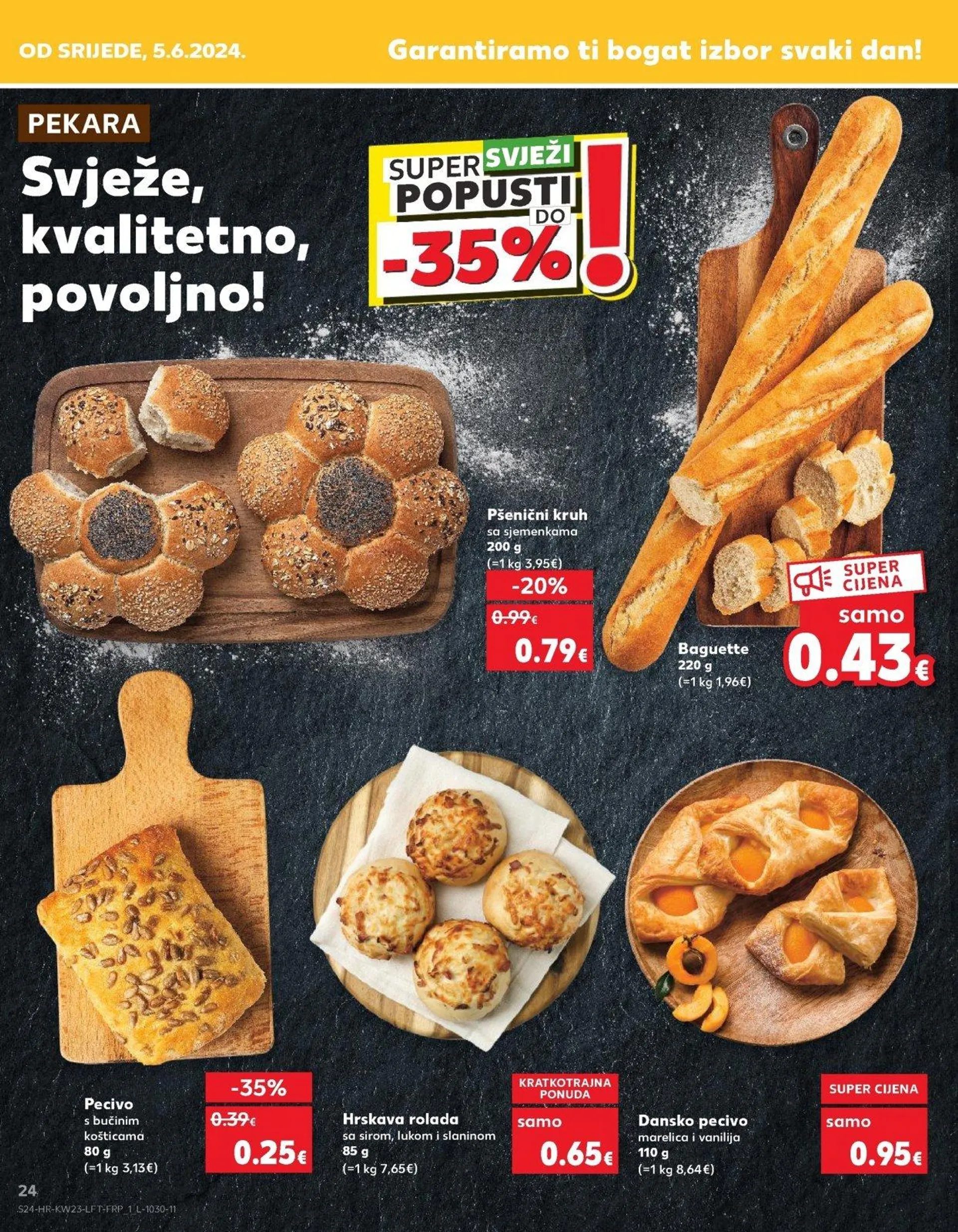 Katalog Kaufland katalog do 11.06.2024 od 5. lipnja do 11. lipnja 2024. - Pregled Stranica 24