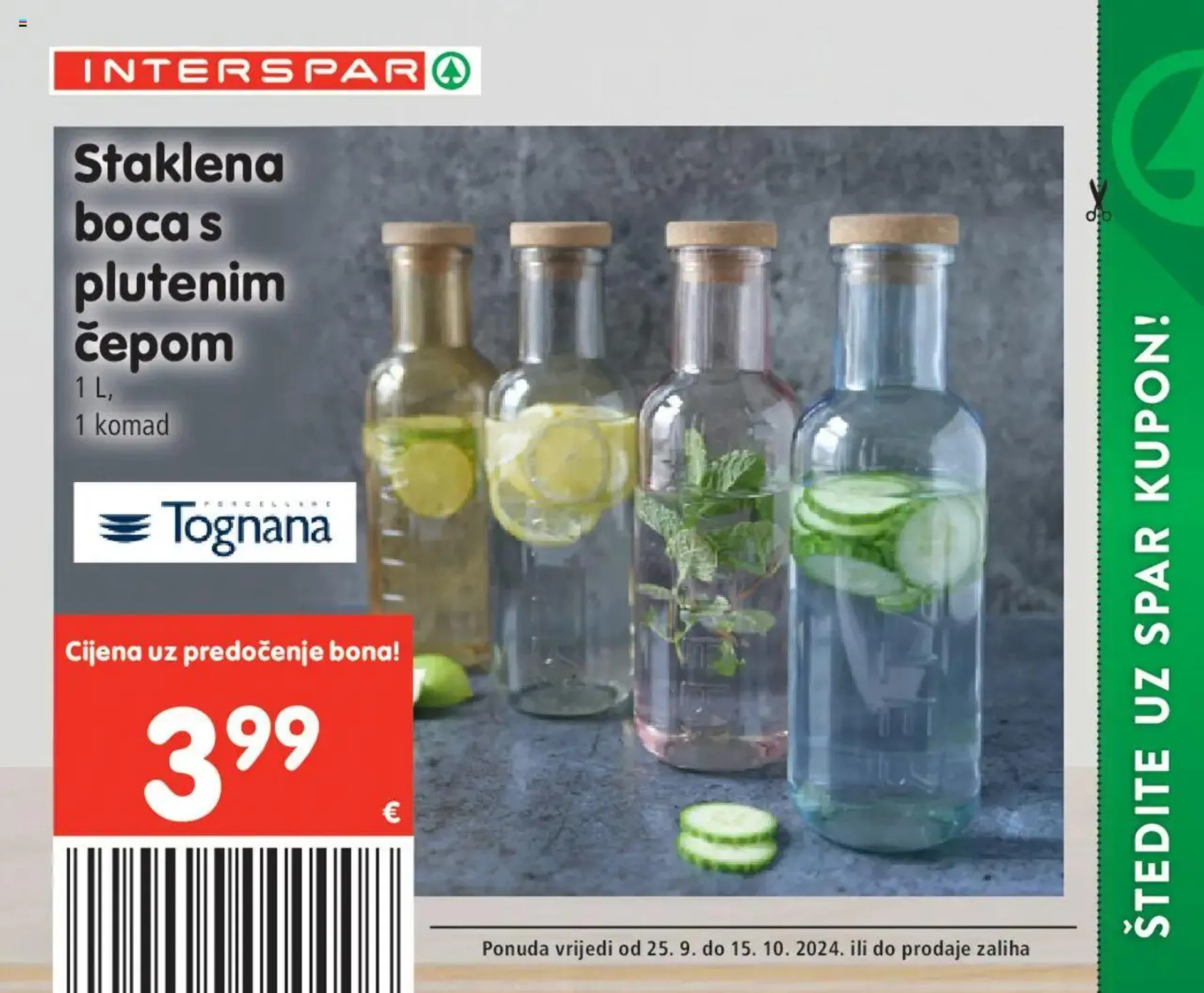 Katalog Posebne pogodnosti Interspar od 25. rujna do 15. listopada 2024. - Pregled Stranica 70