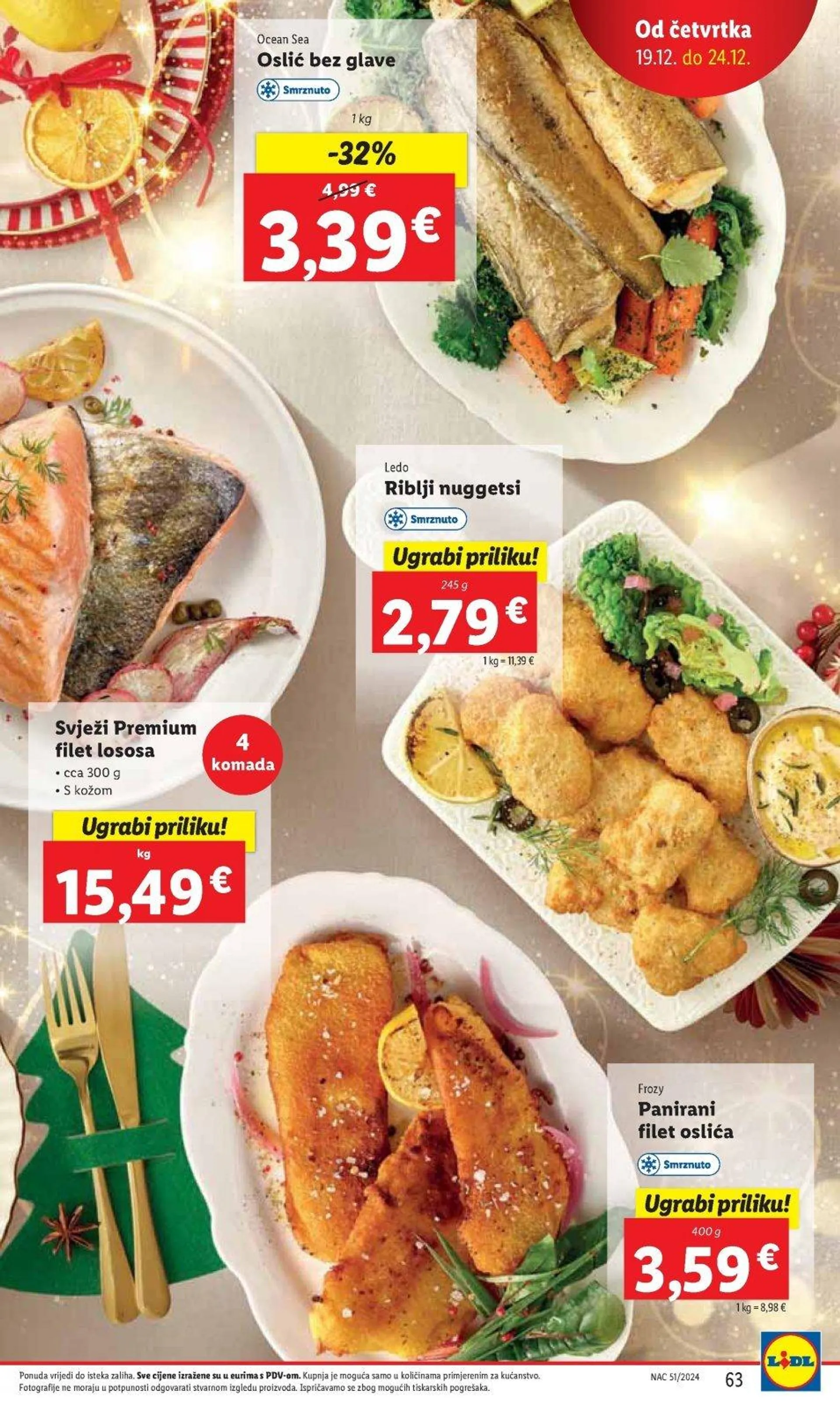 Katalog Lidl katalog do 24.12.2024 od 19. prosinca do 24. prosinca 2024. - Pregled Stranica 63