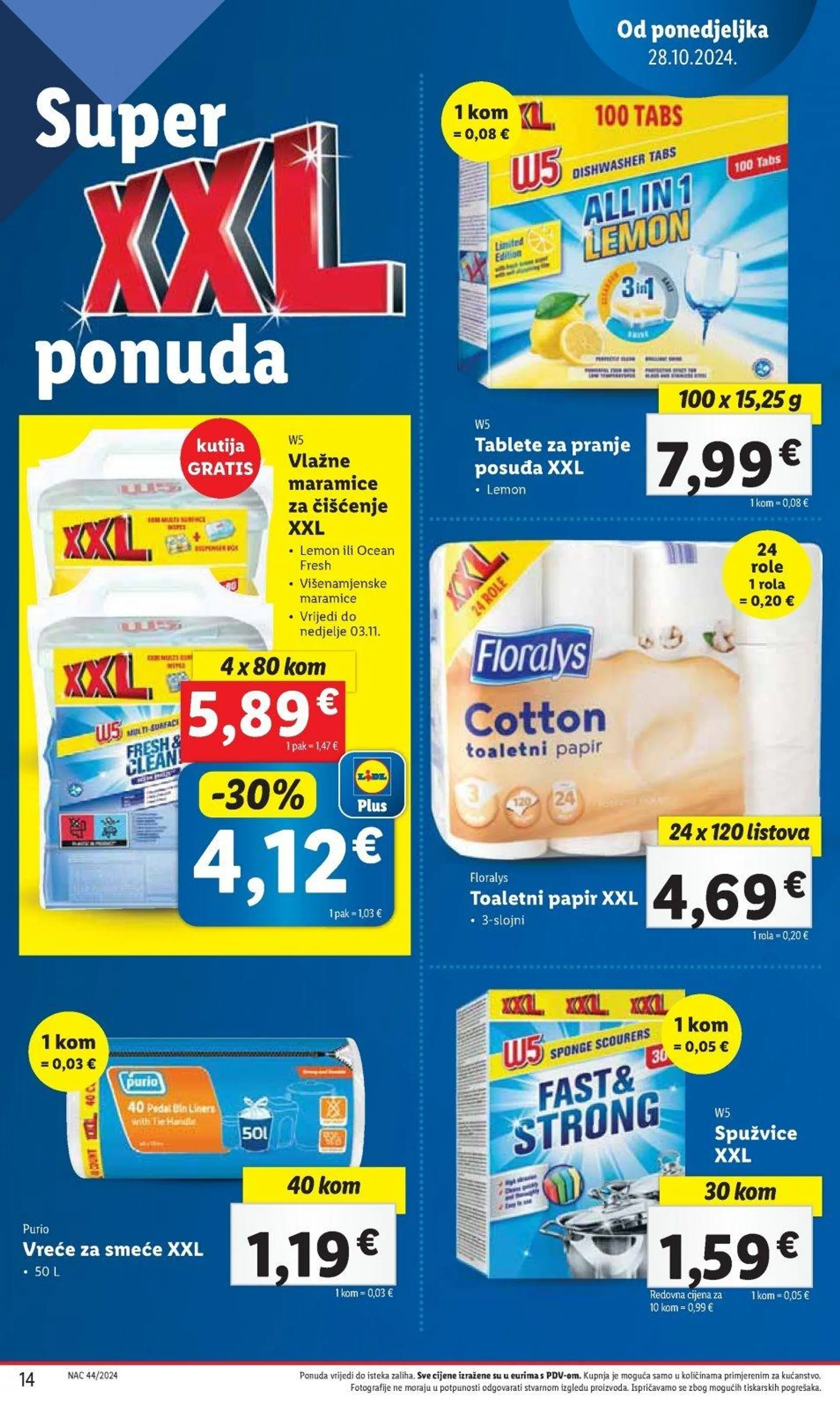 Katalog Lidl katalog do 03.11.2024 od 25. listopada do 3. studenoga 2024. - Pregled Stranica 14