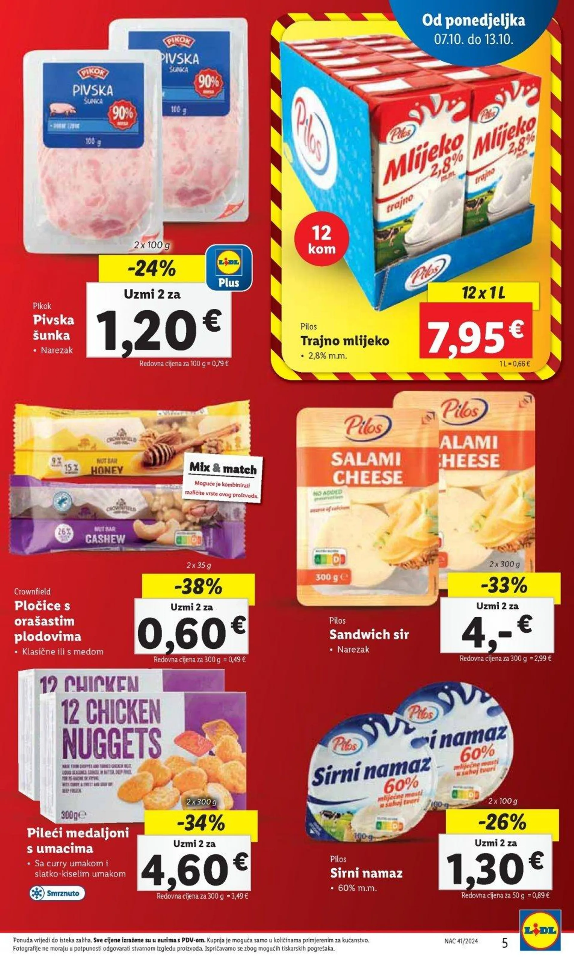 Katalog Lidl katalog do 13.10.2024 od 3. listopada do 13. listopada 2024. - Pregled Stranica 5