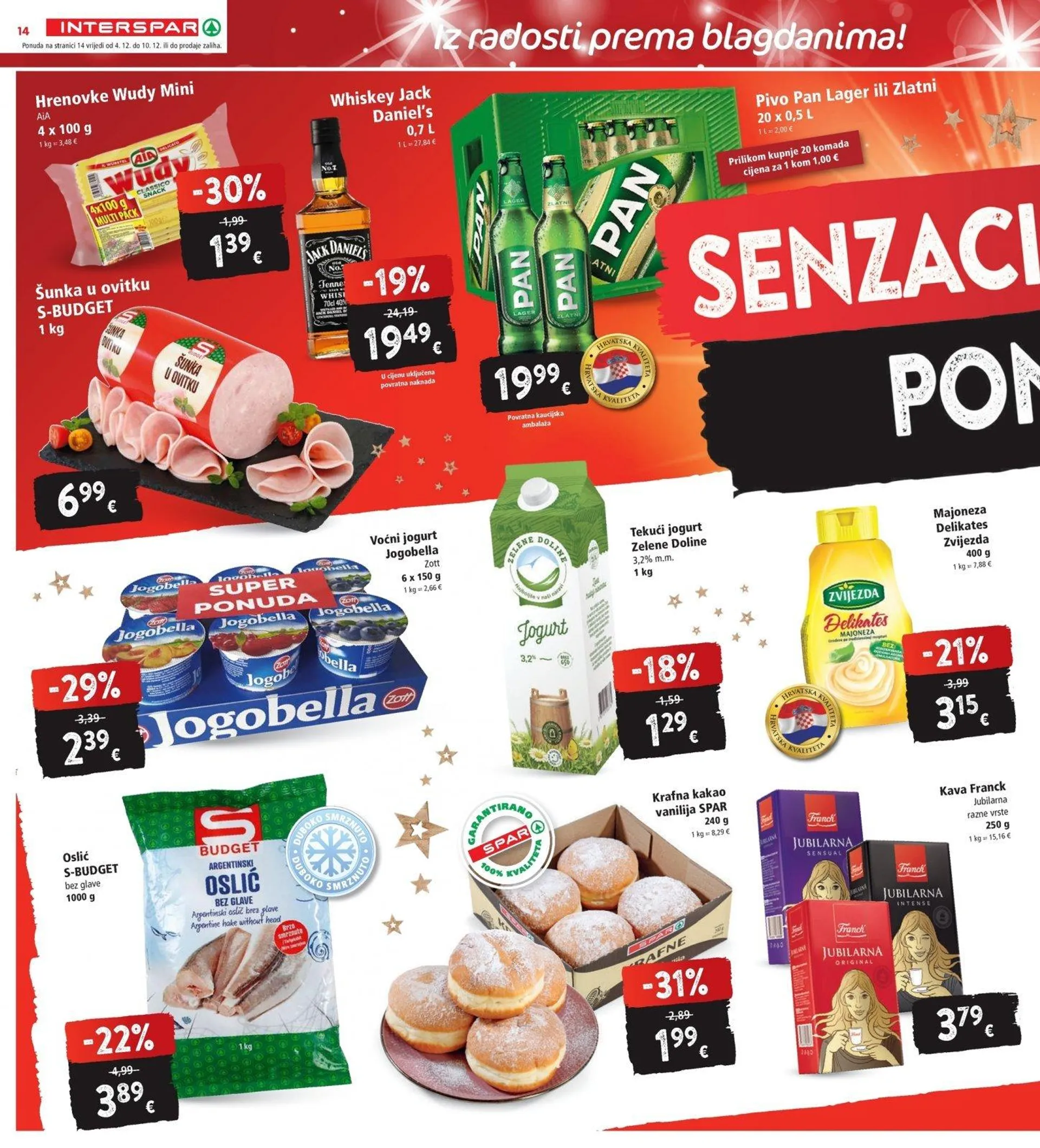 Katalog Interspar katalog do 10.12.2024 od 4. prosinca do 10. prosinca 2024. - Pregled Stranica 14