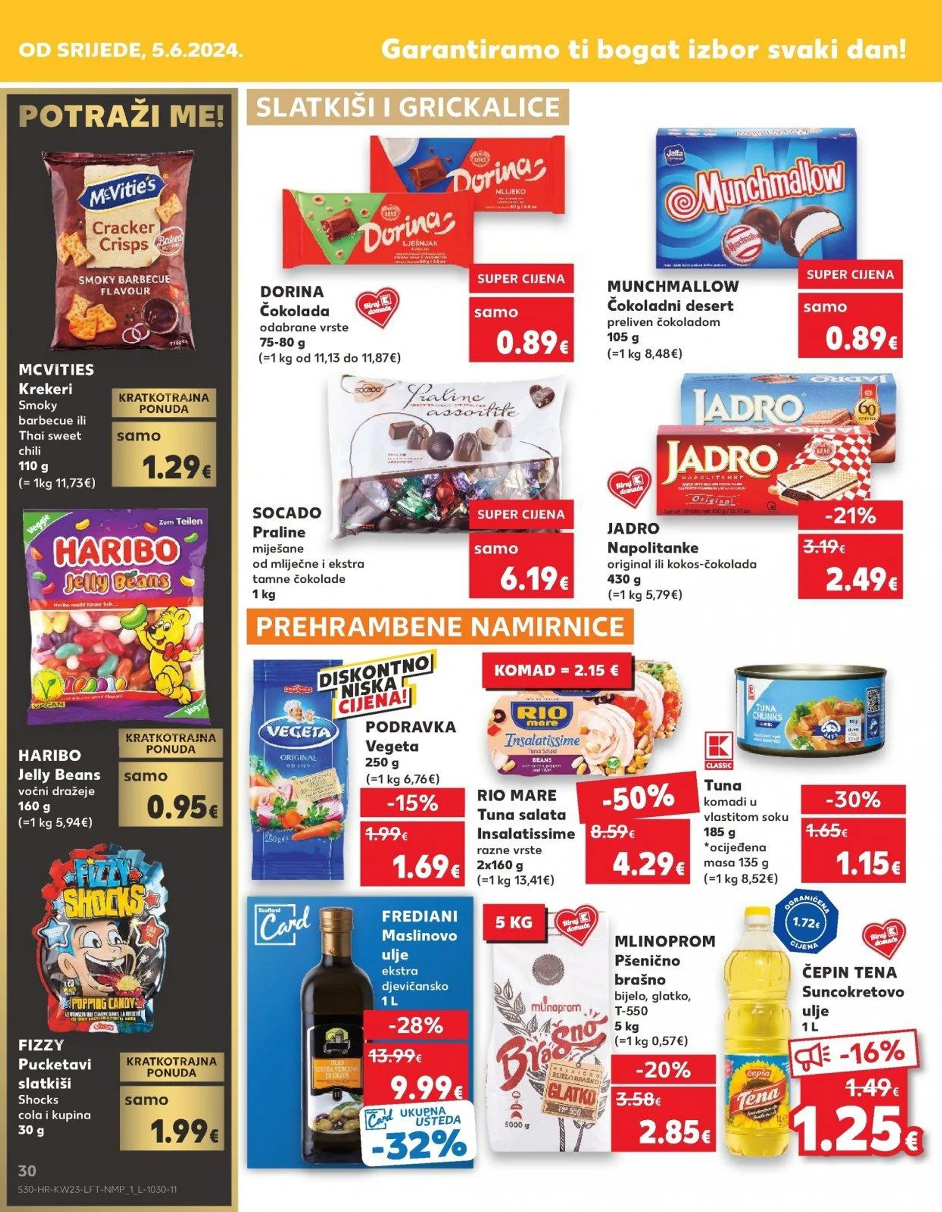 Katalog Kaufland katalog do 11.06.2024 od 5. lipnja do 11. lipnja 2024. - Pregled Stranica 30