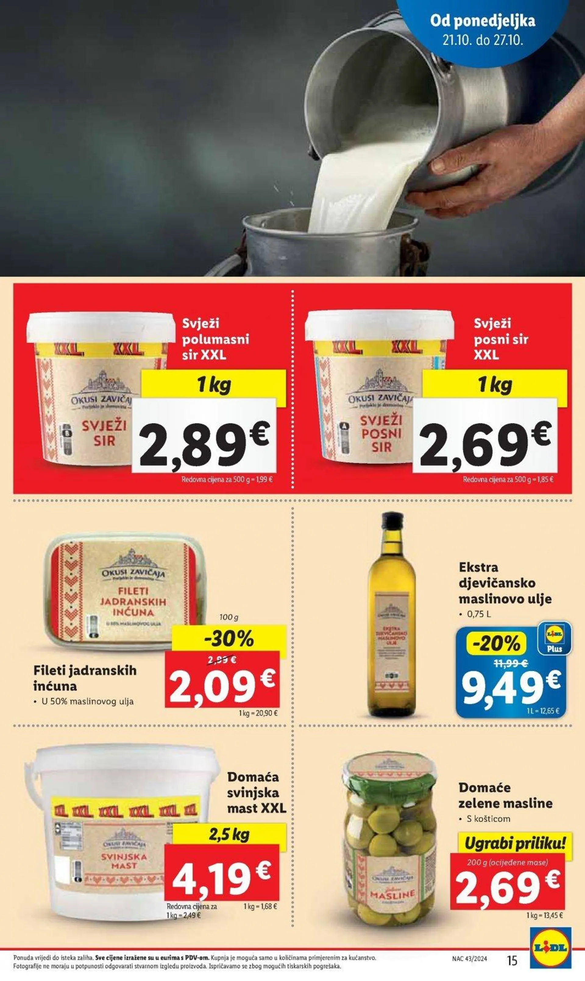 Katalog Lidl katalog do 27.10.2024 od 17. listopada do 27. listopada 2024. - Pregled Stranica 15