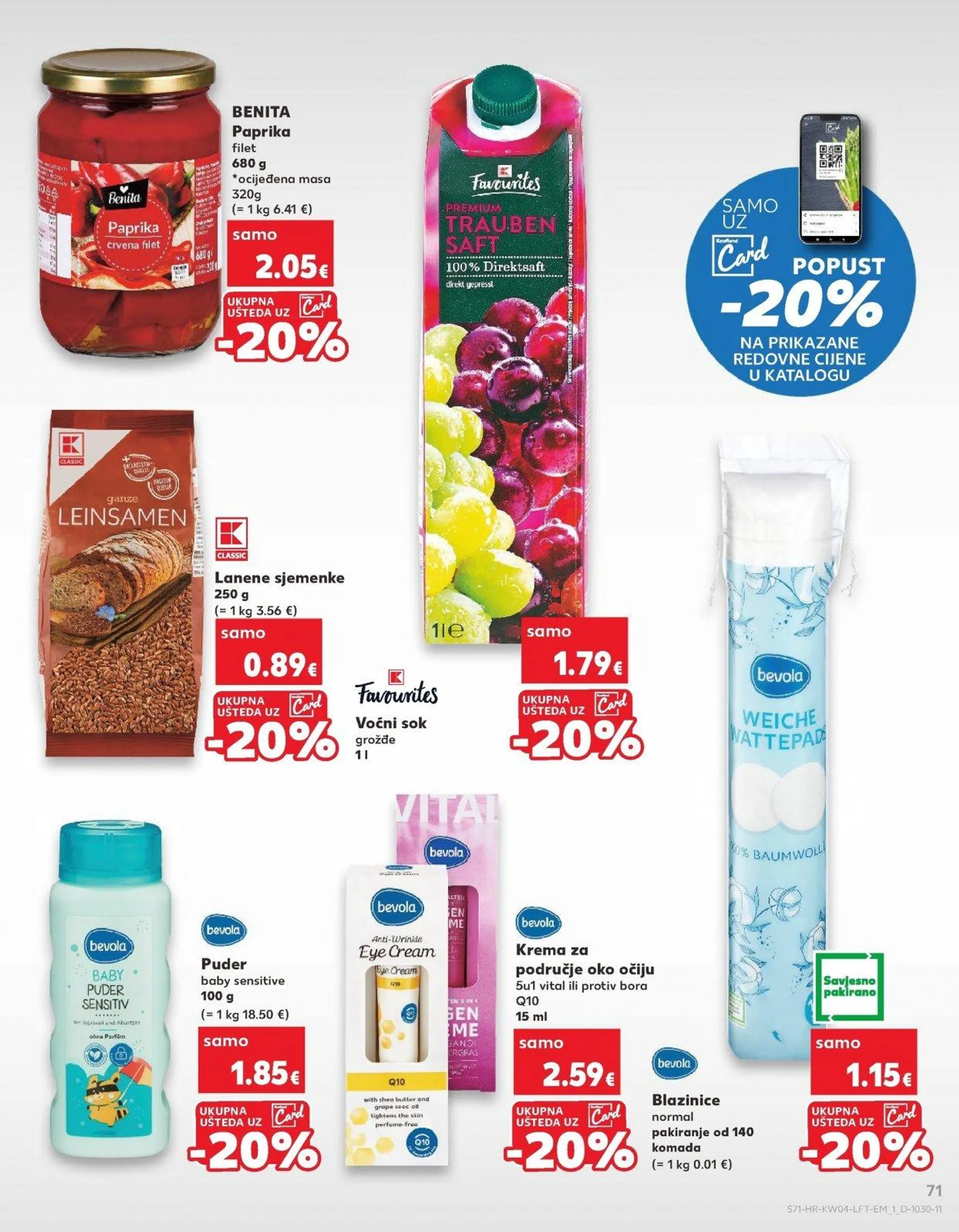 Katalog Kaufland katalog do 28.01.2025 od 22. siječnja do 28. siječnja 2025. - Pregled Stranica 71