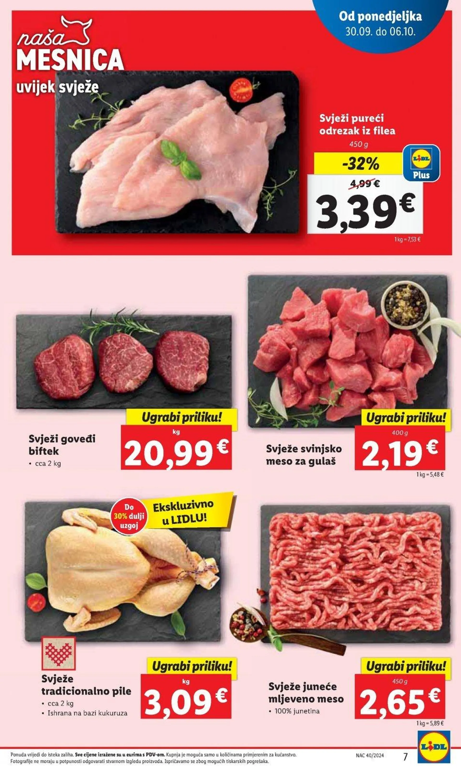 Katalog Lidl katalog do 06.10.2024 od 27. rujna do 6. listopada 2024. - Pregled Stranica 7