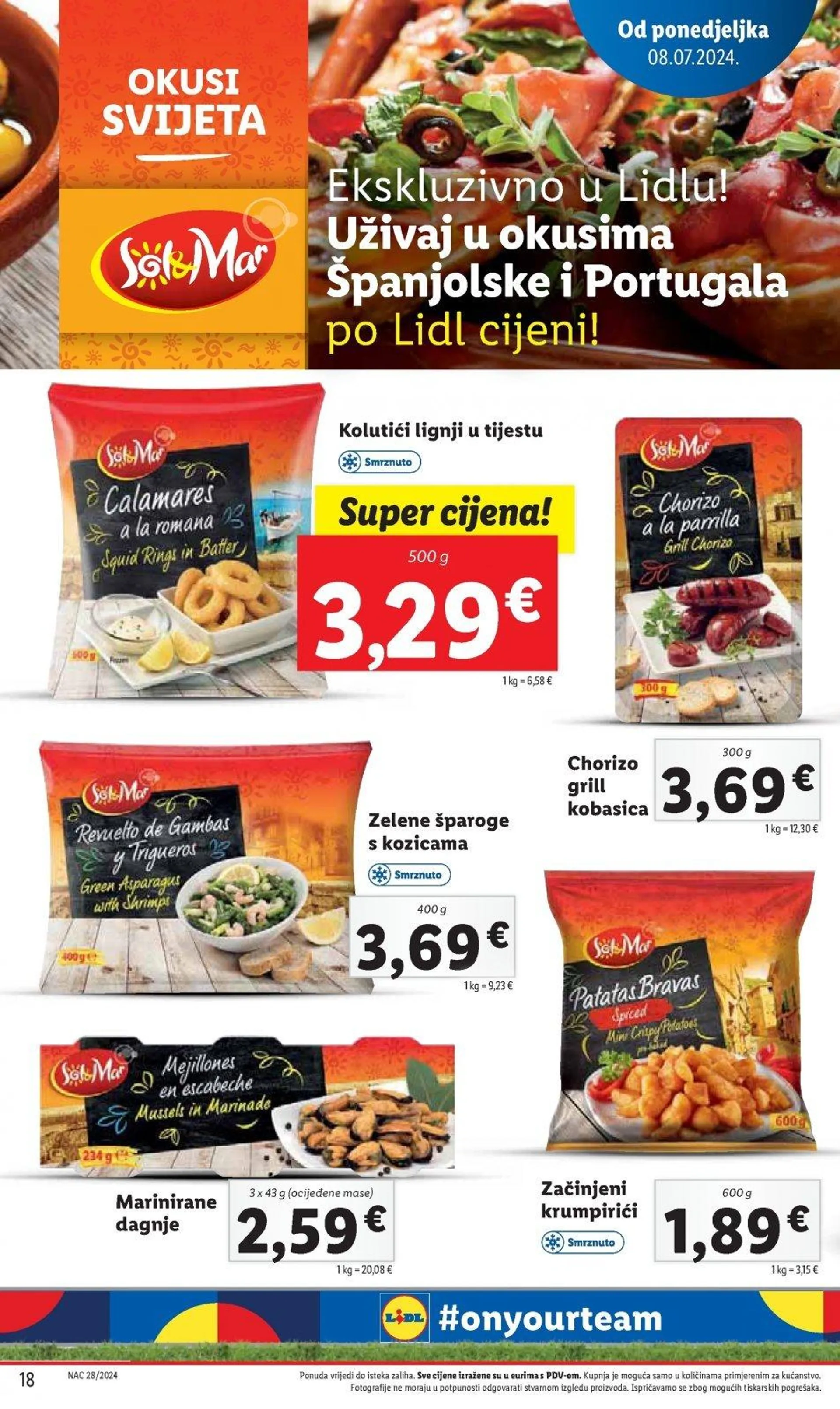 Katalog Lidl katalog do 14.07.2024 od 4. srpnja do 14. srpnja 2024. - Pregled Stranica 18