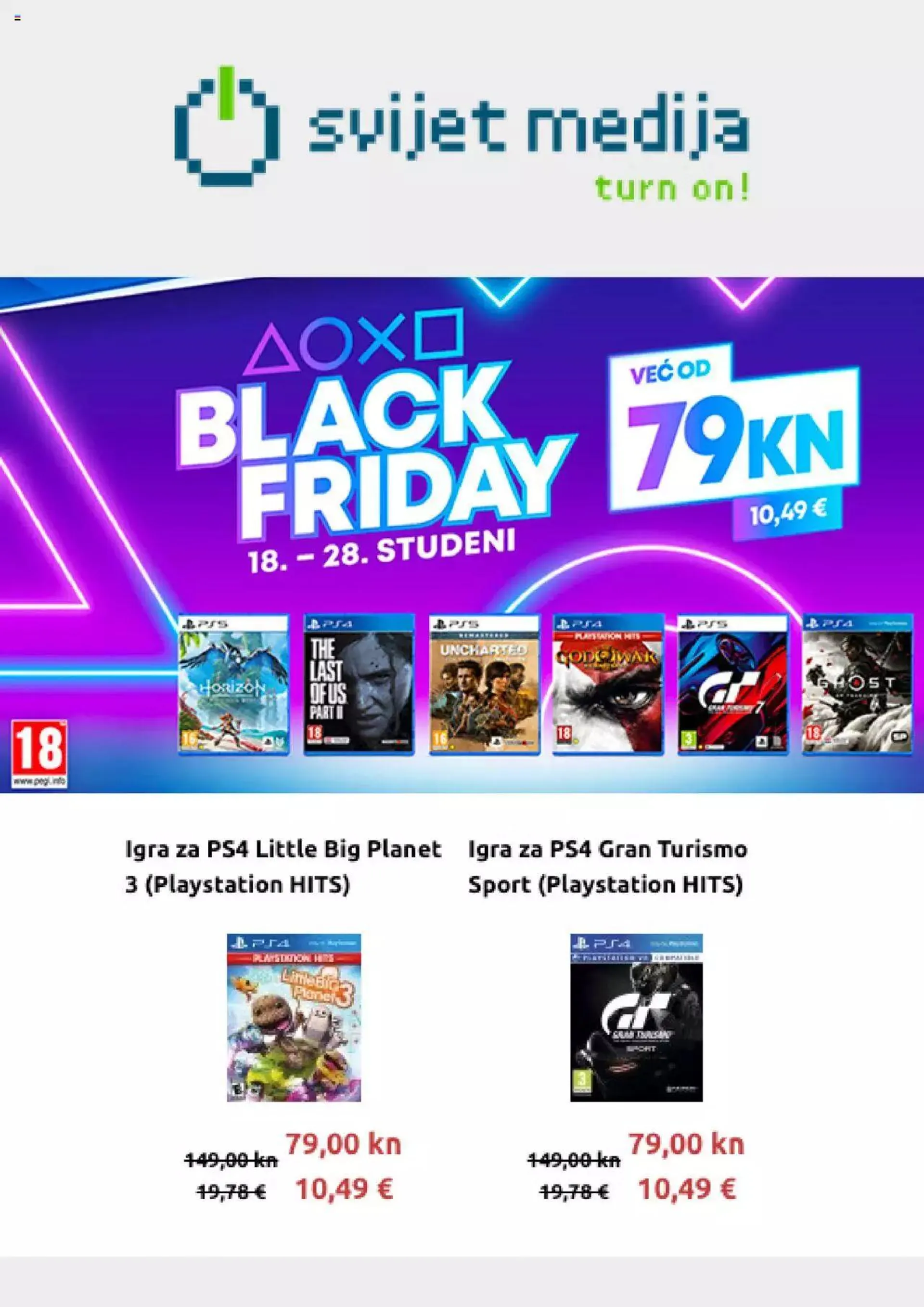 Svijet medija - Black Friday - Playstation - 0
