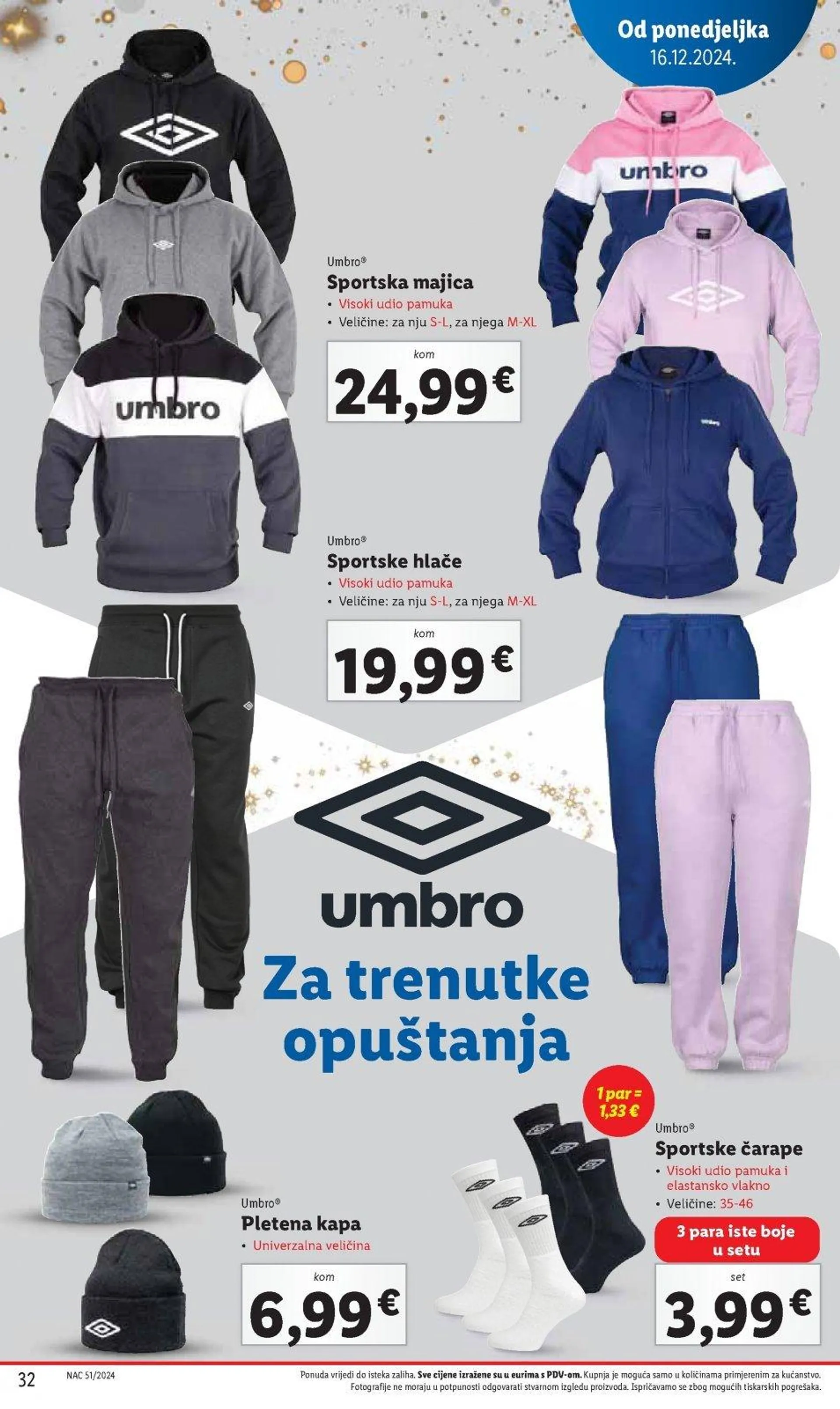 Katalog Lidl katalog do 24.12.2024 od 19. prosinca do 24. prosinca 2024. - Pregled Stranica 32