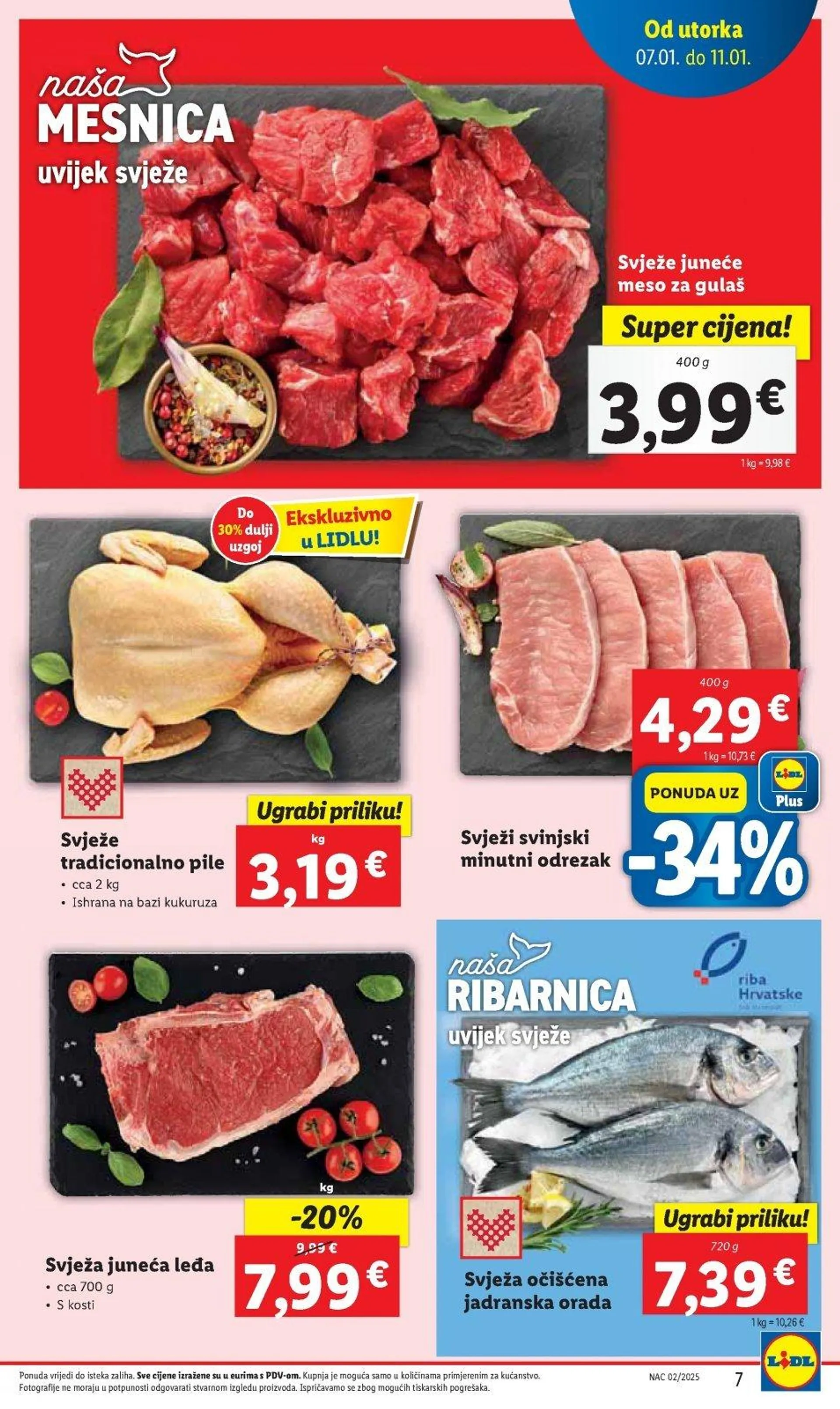 Katalog Lidl katalog do 11.01.2025 od 8. siječnja do 11. siječnja 2025. - Pregled Stranica 7