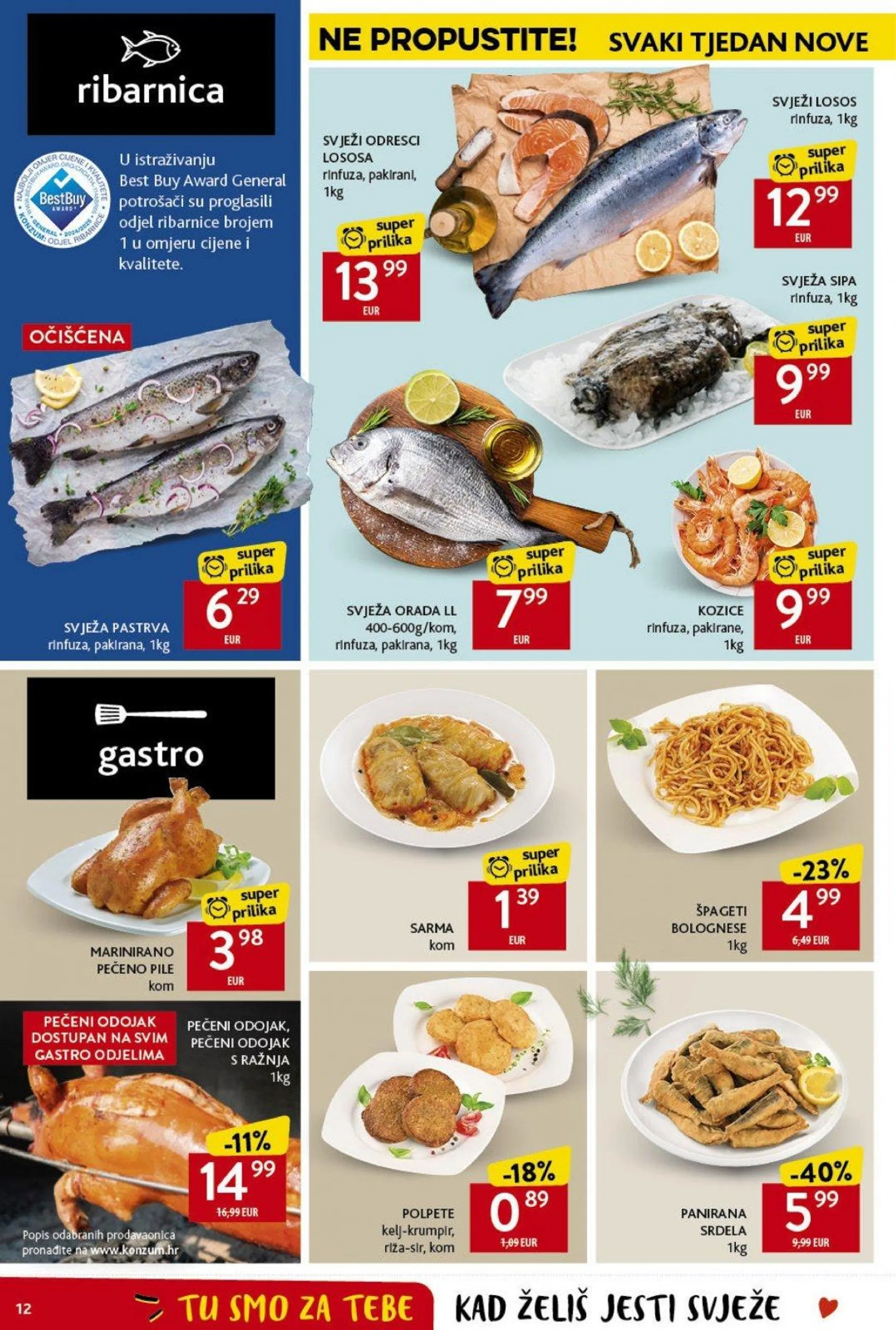 Katalog Konzum katalog do 29.01.2025 od 23. siječnja do 29. siječnja 2025. - Pregled Stranica 12