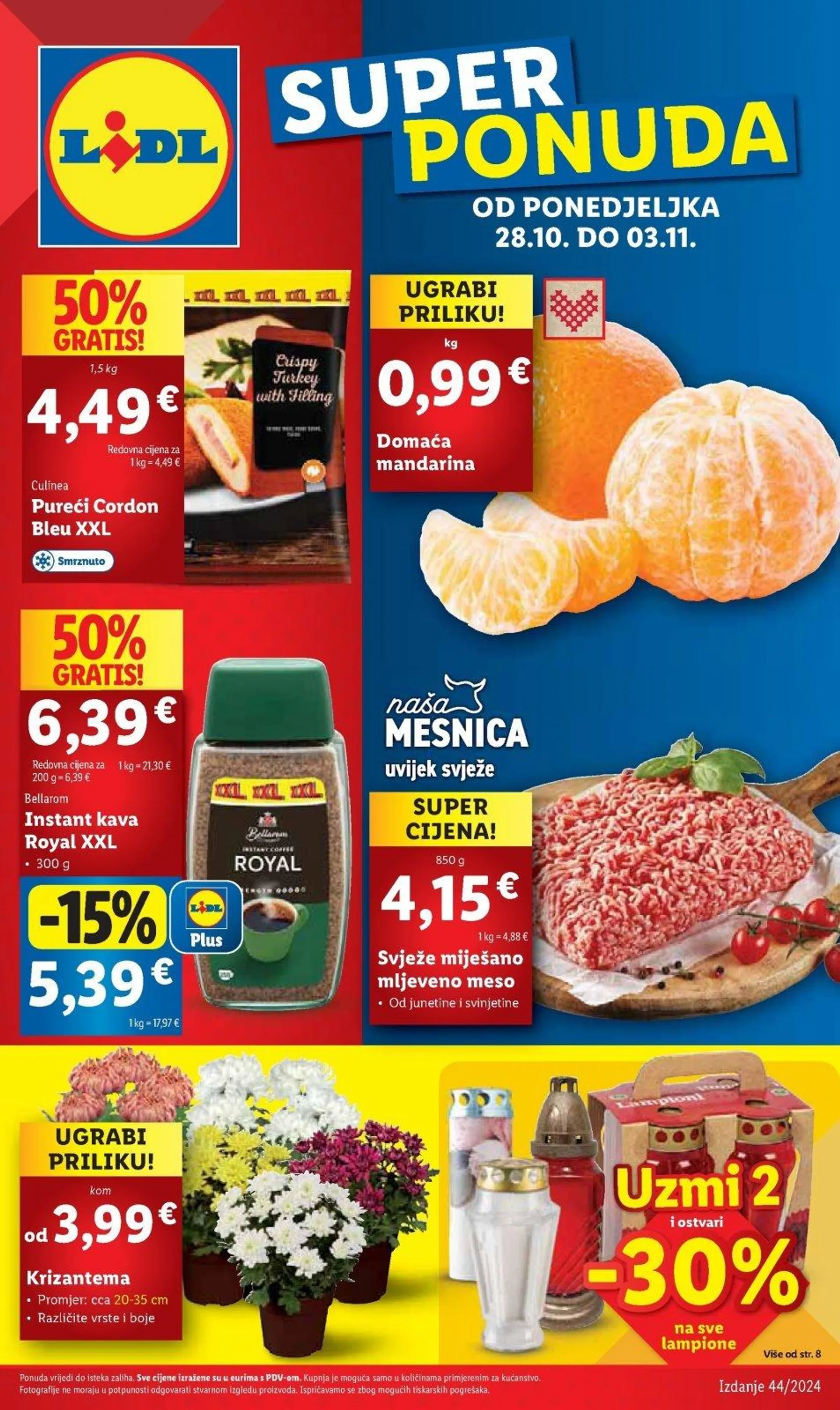 Katalog Lidl katalog do 03.11.2024 od 25. listopada do 3. studenoga 2024. - Pregled Stranica 1