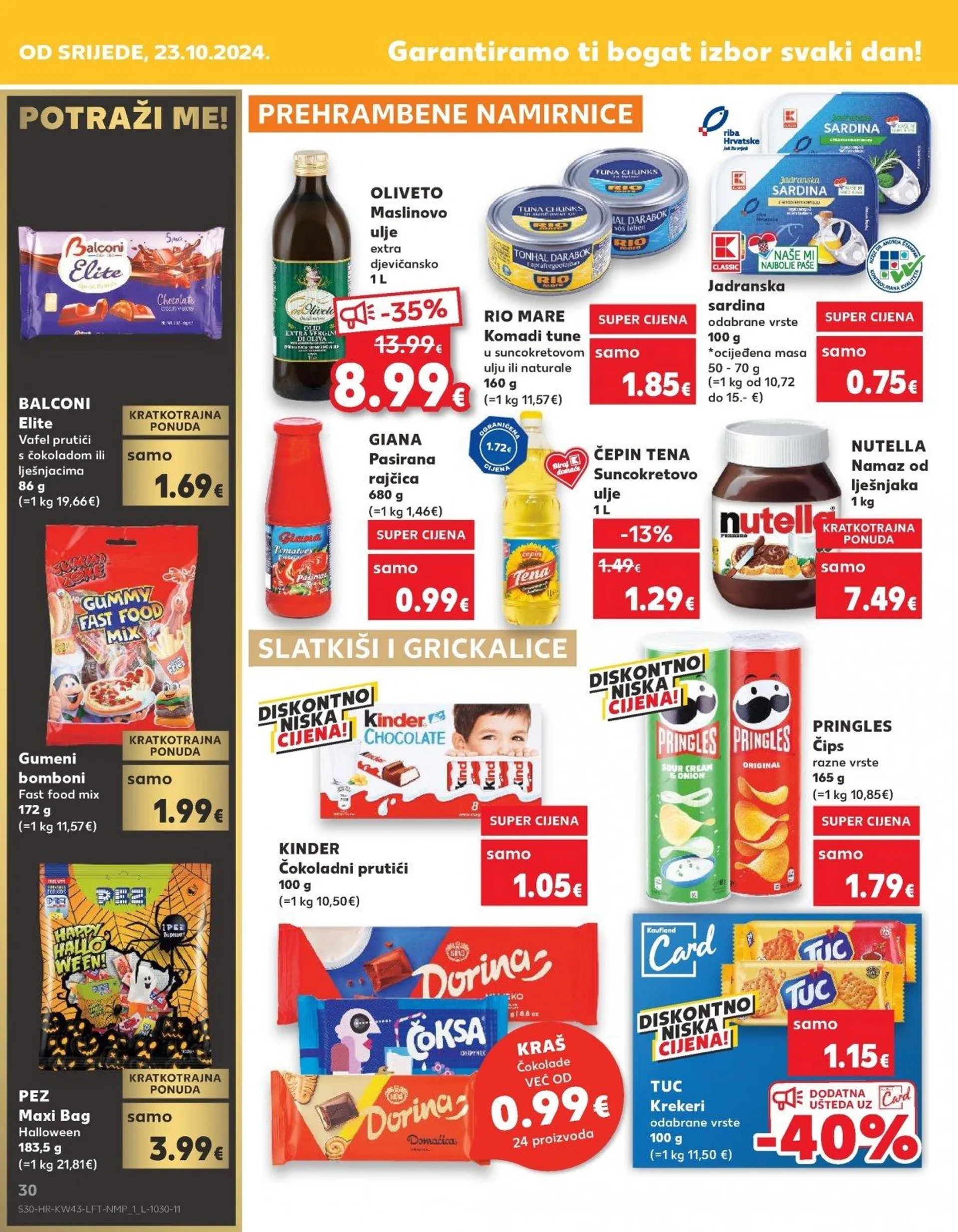 Katalog Kaufland katalog do 29.10.2024 od 23. listopada do 29. listopada 2024. - Pregled Stranica 24