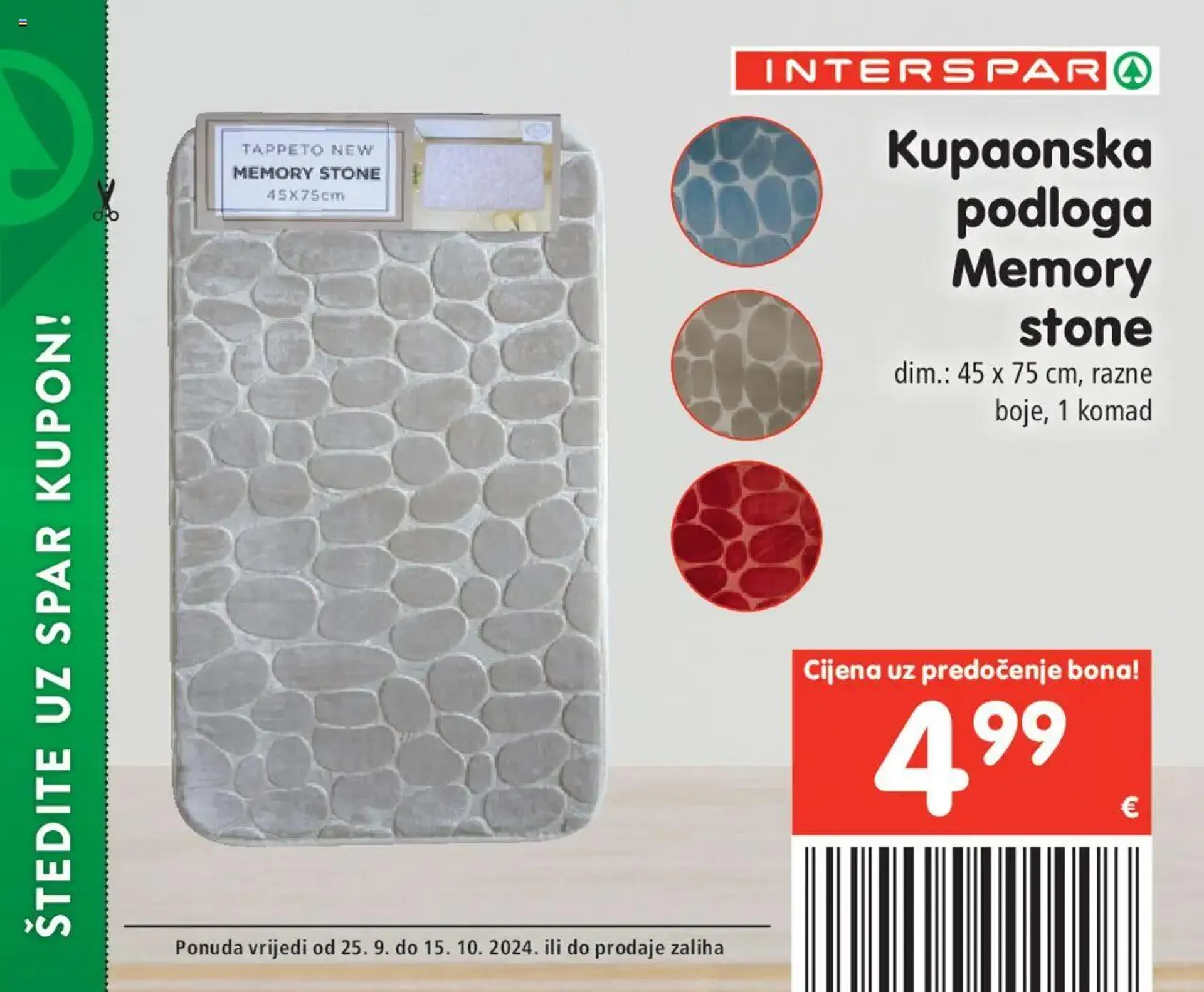 Katalog Posebne pogodnosti Interspar od 25. rujna do 15. listopada 2024. - Pregled Stranica 75