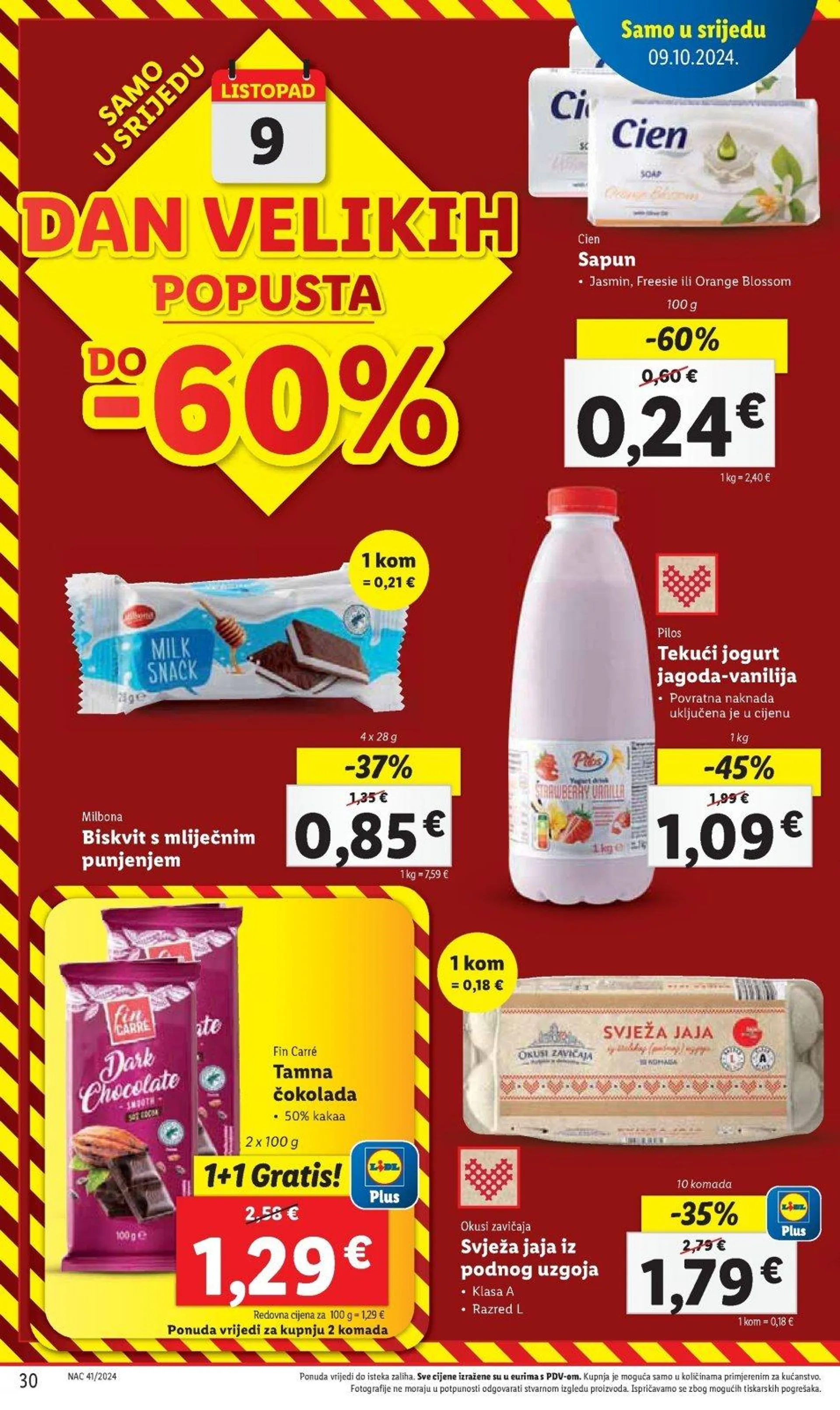 Katalog Lidl katalog do 13.10.2024 od 3. listopada do 13. listopada 2024. - Pregled Stranica 30