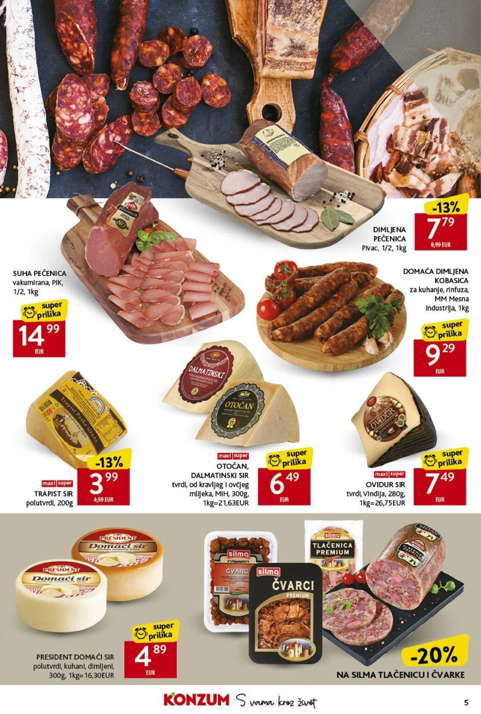 Katalog Konzum katalog do 29.01.2025 od 23. siječnja do 29. siječnja 2025. - Pregled Stranica 5