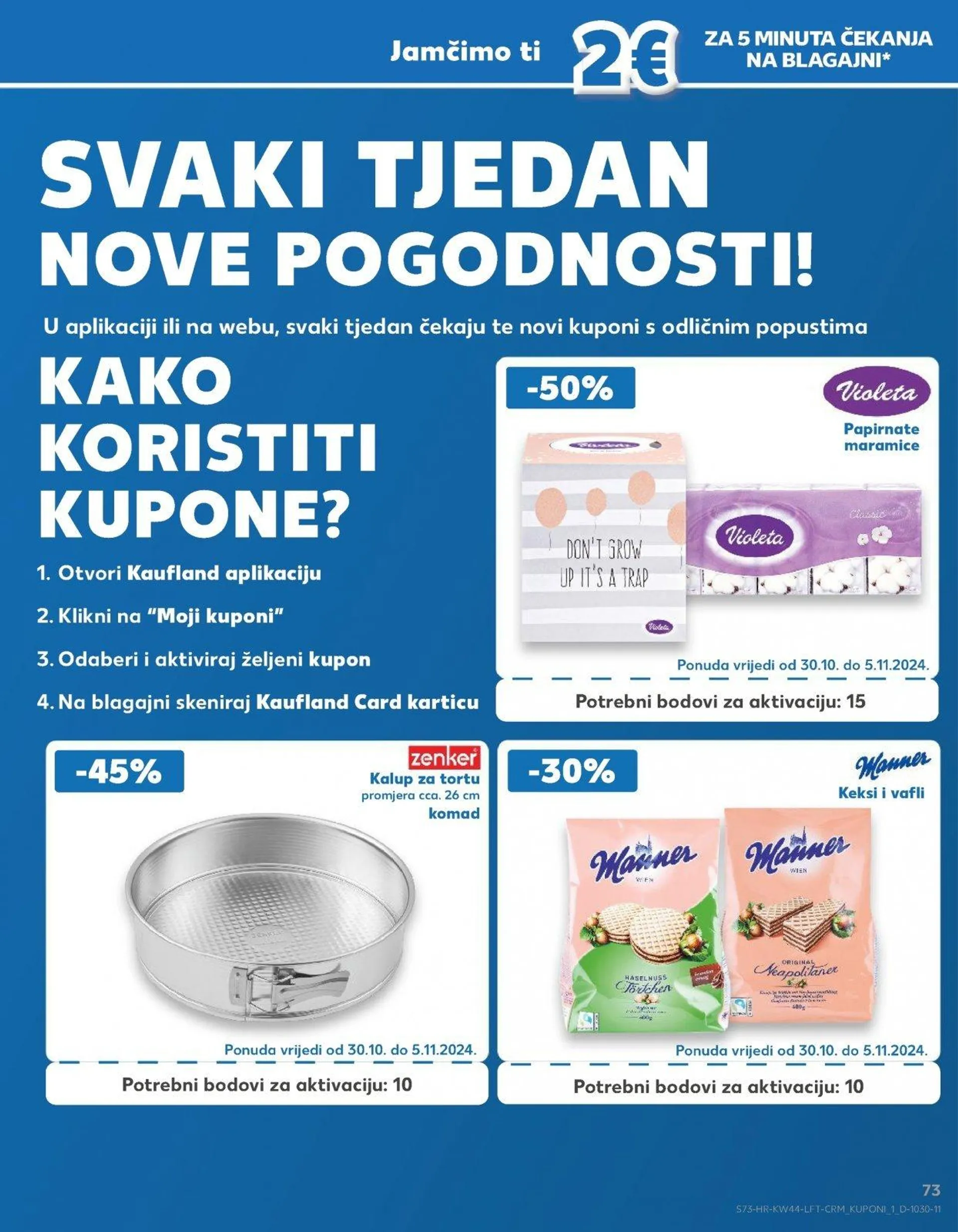 Katalog Kaufland katalog do 05.11.2024 od 30. listopada do 5. studenoga 2024. - Pregled Stranica 73