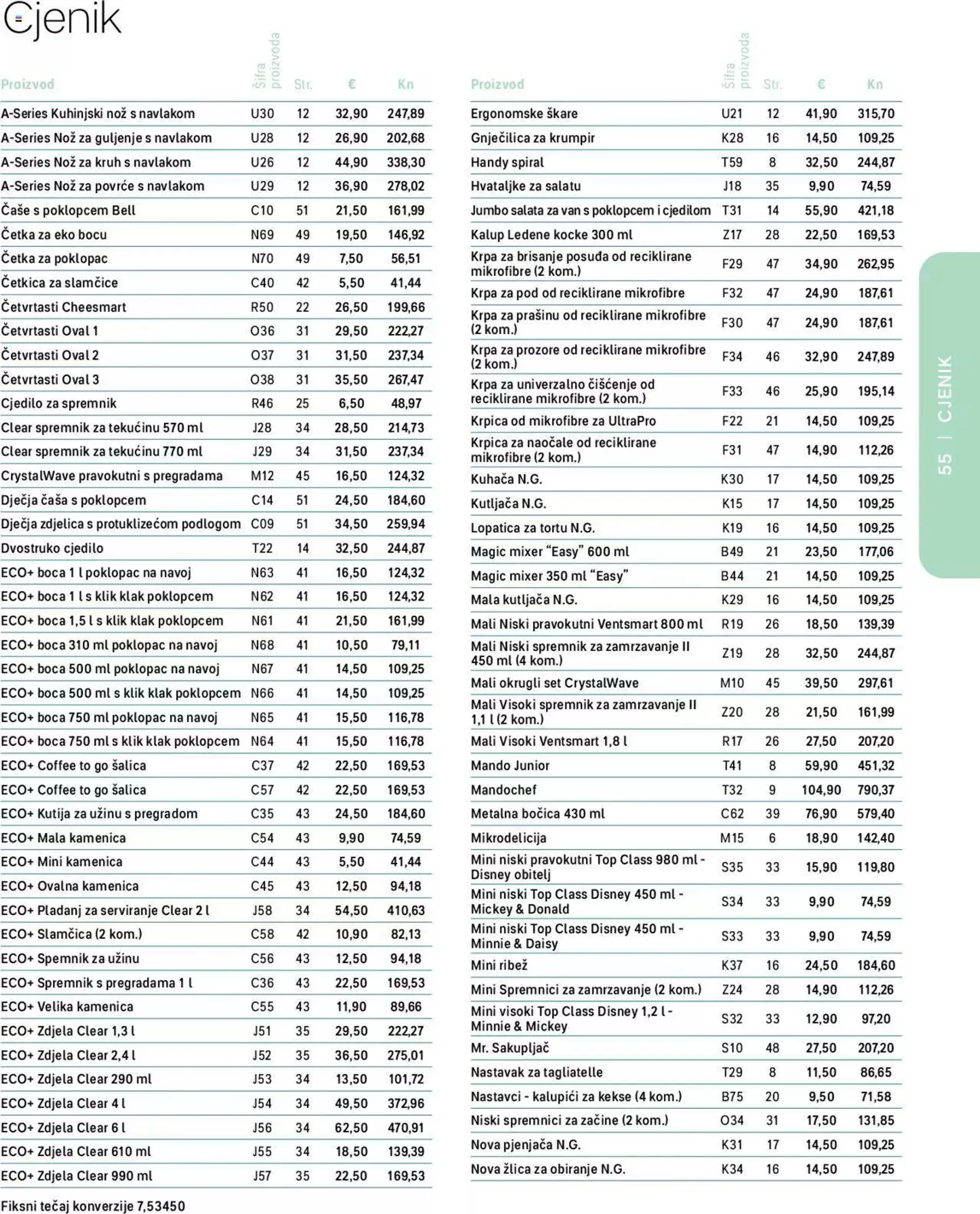 Katalog Tupperware katalog - Jesen/Zima 2022 od 29. kolovoza do 31. prosinca 2023. - Pregled Stranica 55