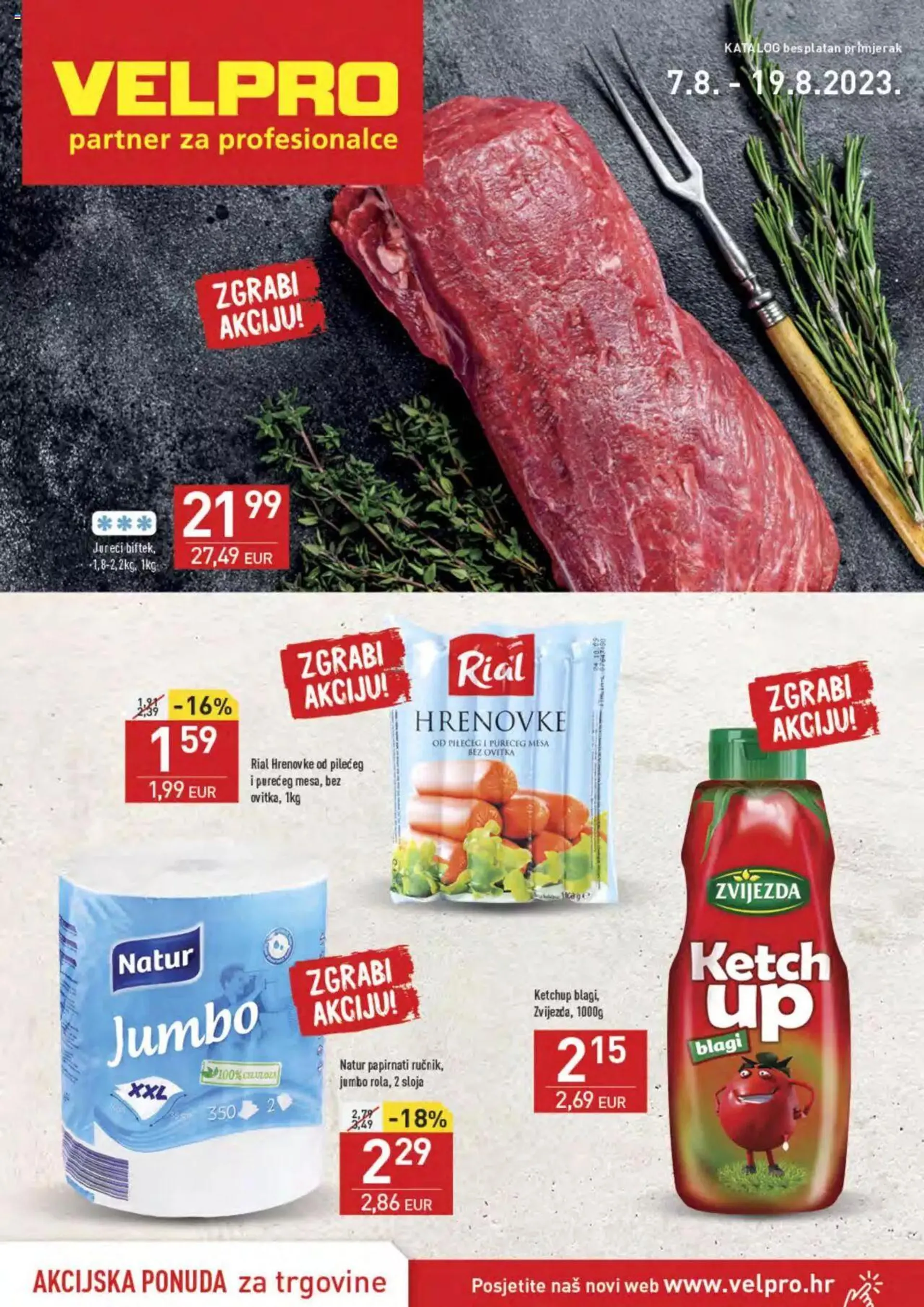 Katalog Katalog Plus market od 10. kolovoza do 19. kolovoza 2023. - Pregled Stranica 1