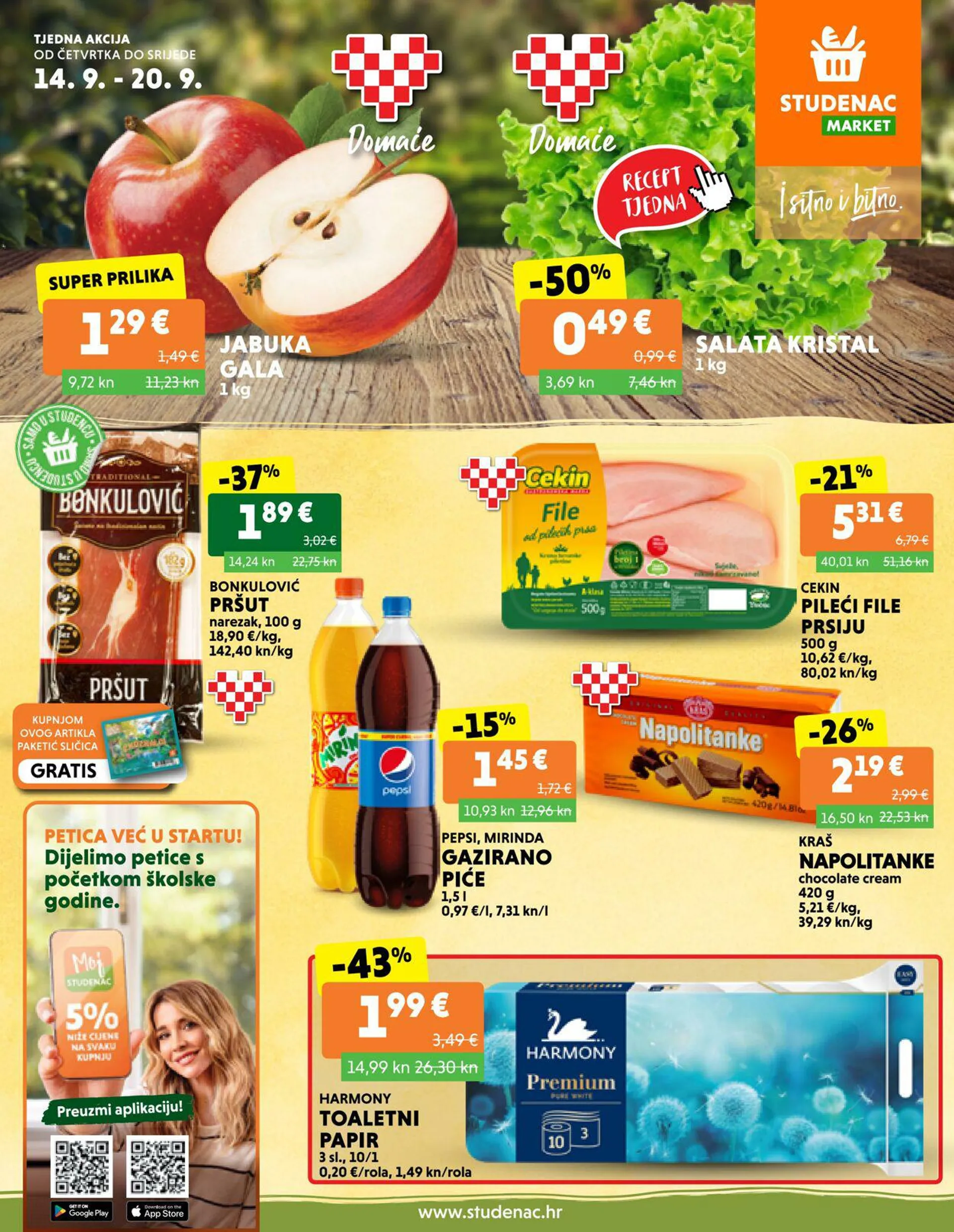 Katalog Studenac od 14. rujna do 20. rujna 2023. - Pregled Stranica 1