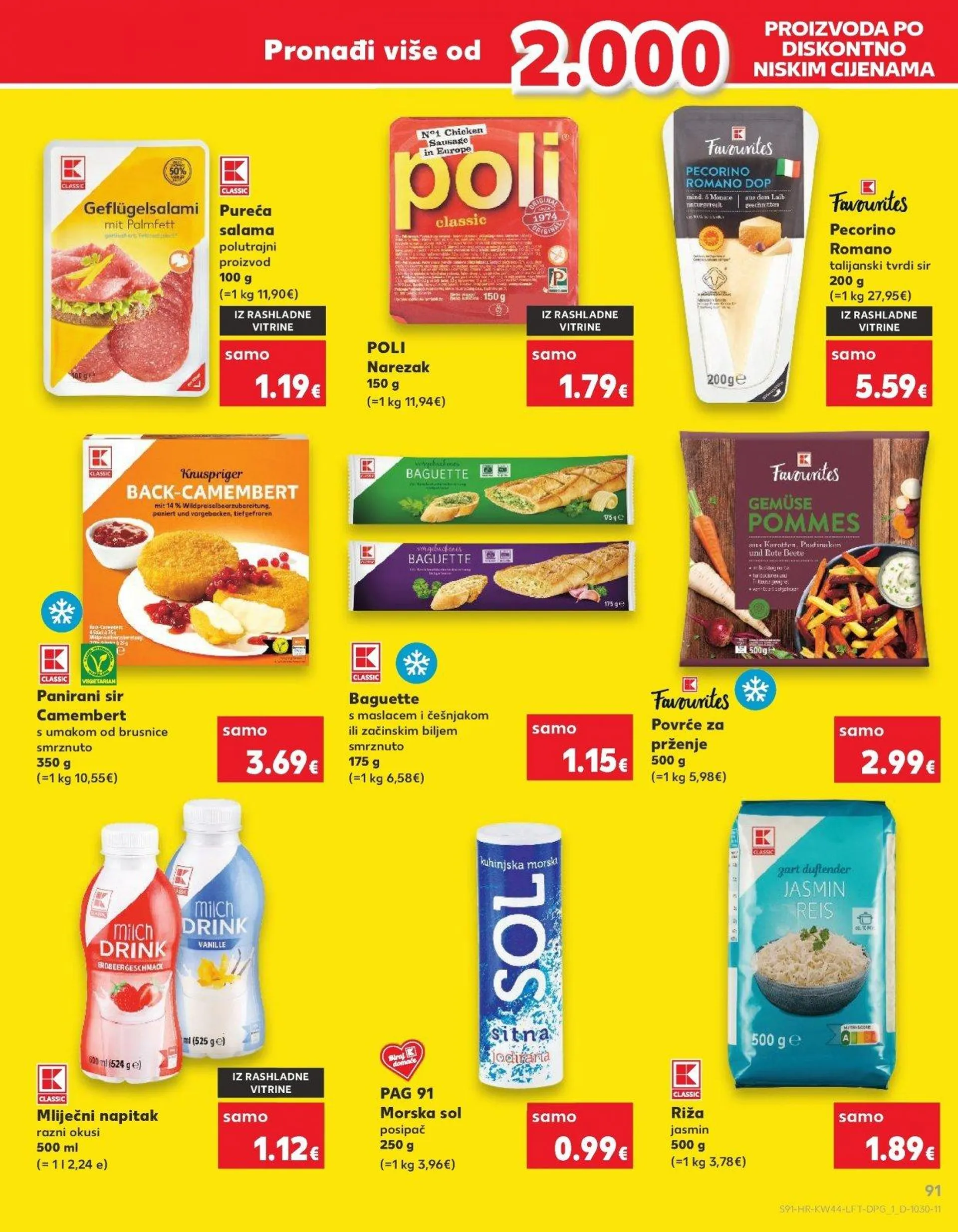 Katalog Kaufland katalog do 05.11.2024 od 30. listopada do 5. studenoga 2024. - Pregled Stranica 91