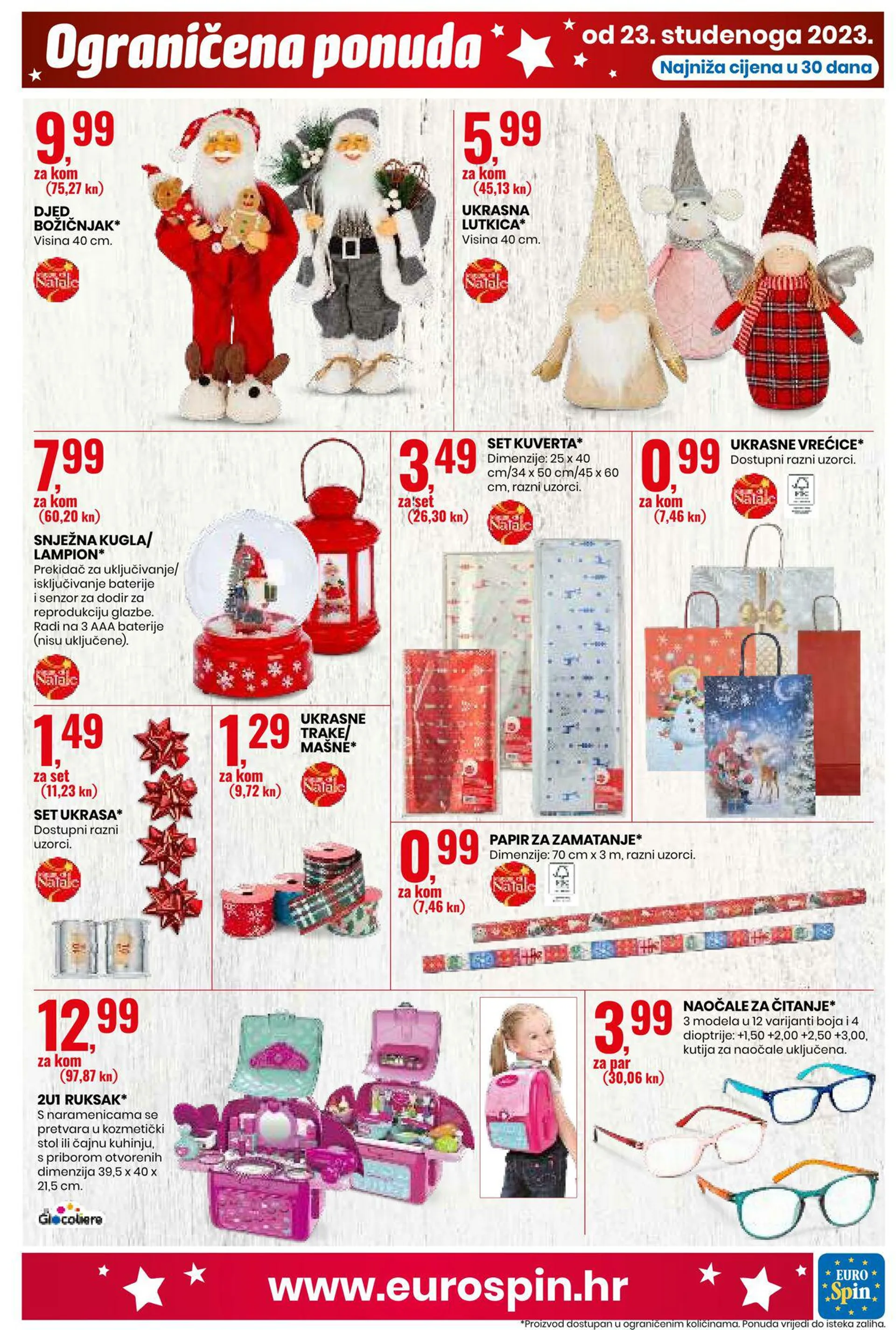 Katalog Eurospin - Black Friday 2023 od 23. studenoga do 29. studenoga 2023. - Pregled Stranica 15