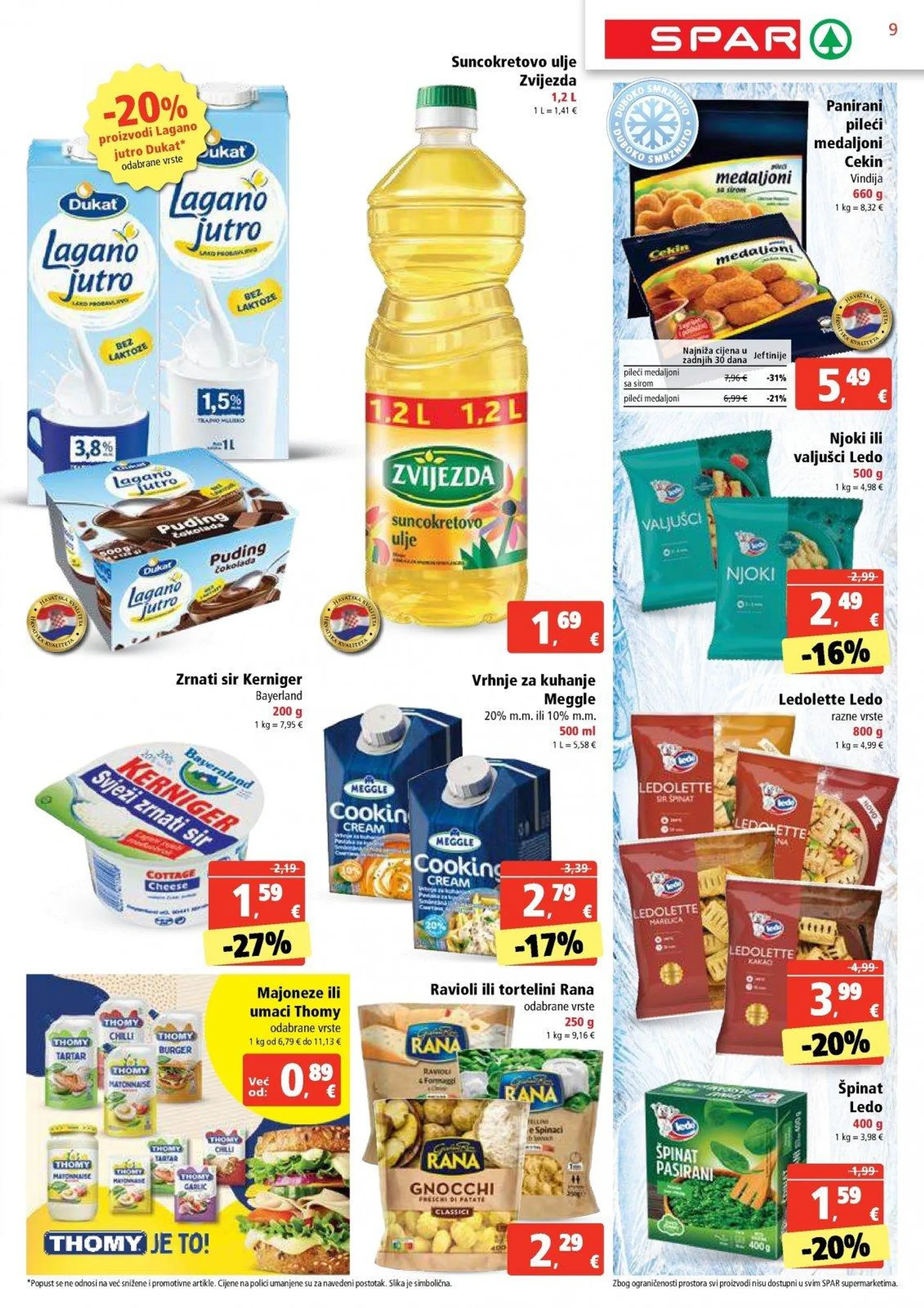 Katalog Spar katalog do 25.02.2025 od 19. veljače do 25. veljače 2025. - Pregled Stranica 9