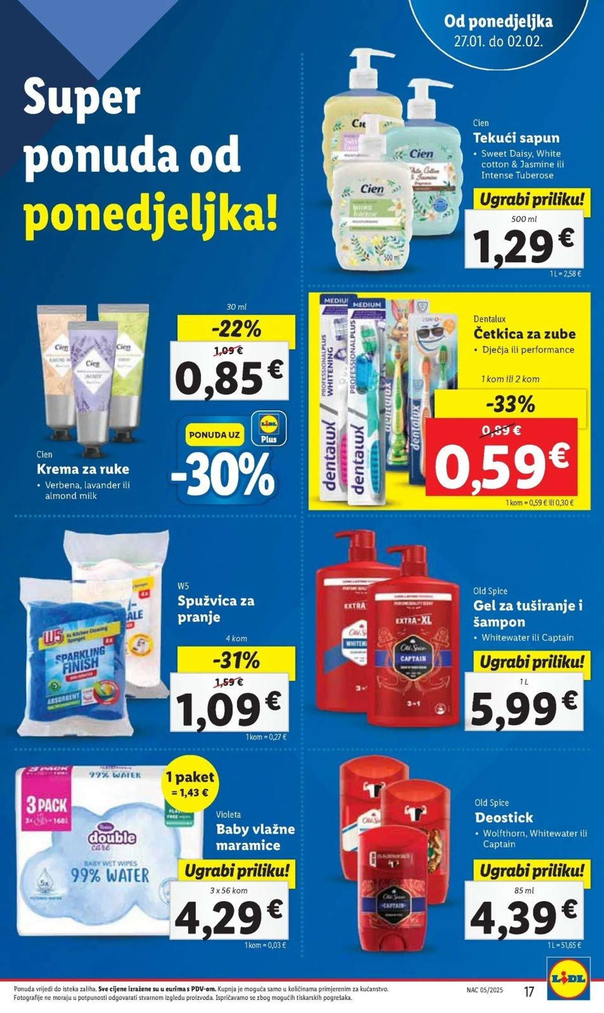 Katalog Lidl katalog do 02.02.2025 od 23. siječnja do 2. veljače 2025. - Pregled Stranica 17