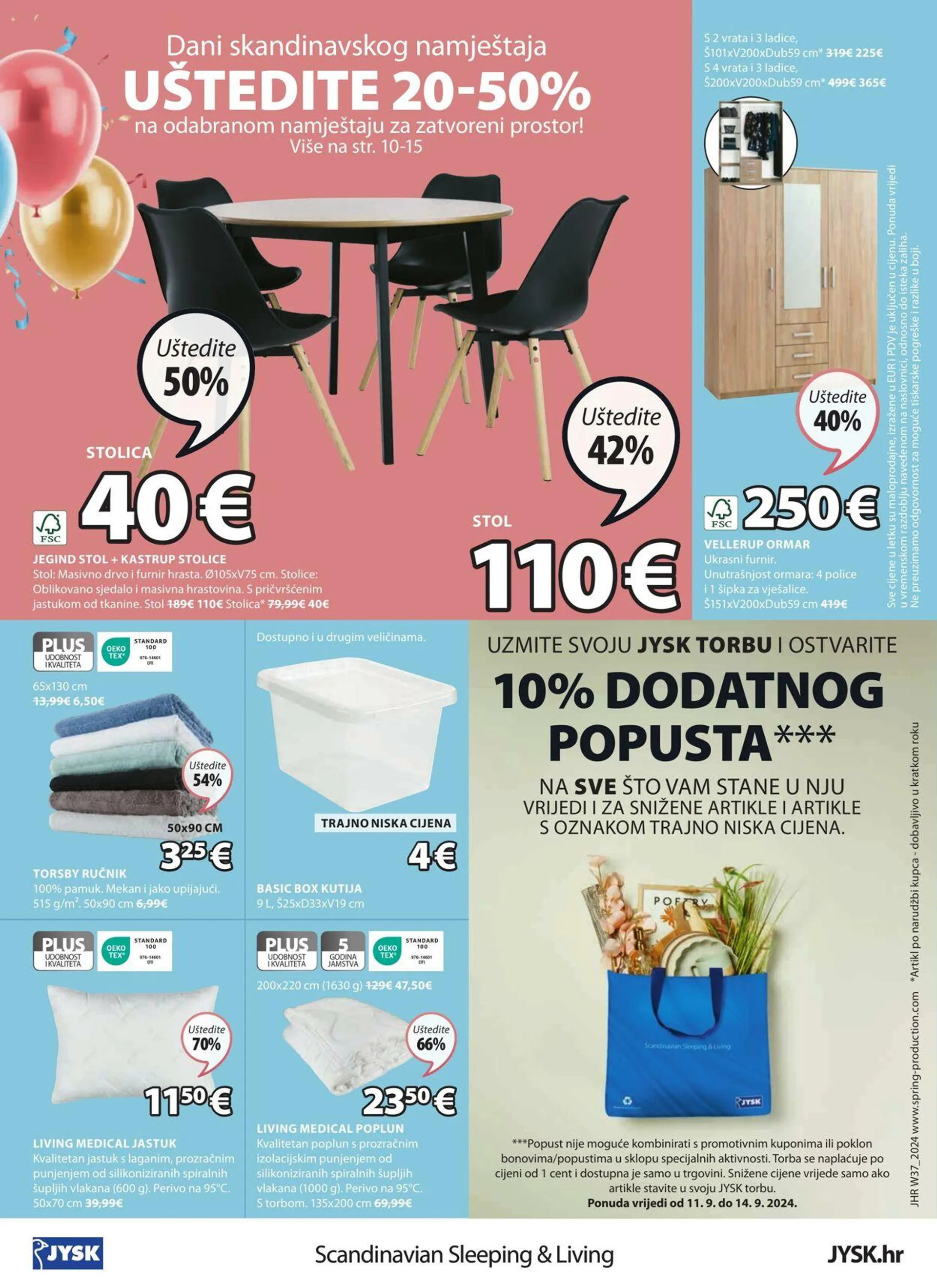 Katalog Jysk od 11. rujna do 6. listopada 2024. - Pregled Stranica 25