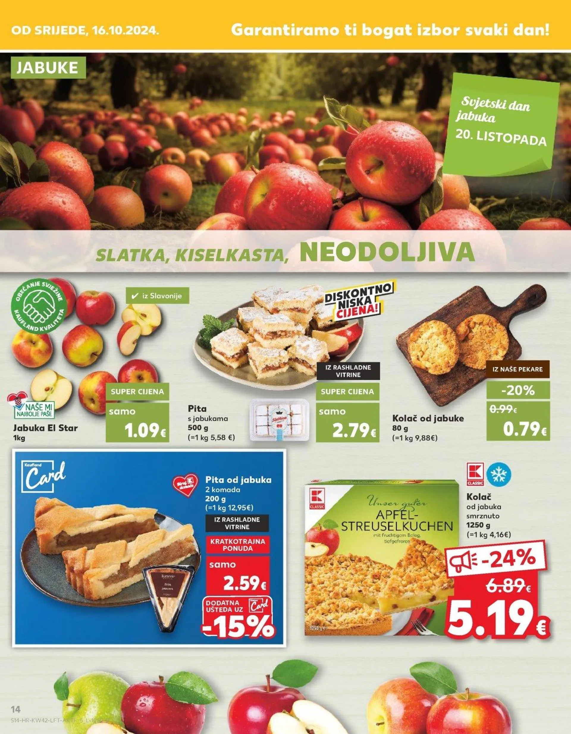 Katalog Kaufland katalog do 22.10.2024 od 16. listopada do 22. listopada 2024. - Pregled Stranica 14