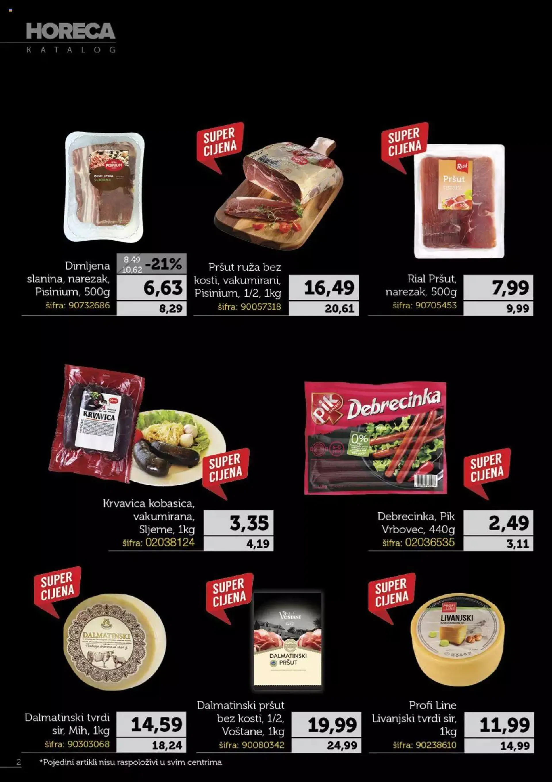 Katalog Katalog Velpro HoReCa posebna ponuda od 4. prosinca do 30. prosinca 2023. - Pregled Stranica 2